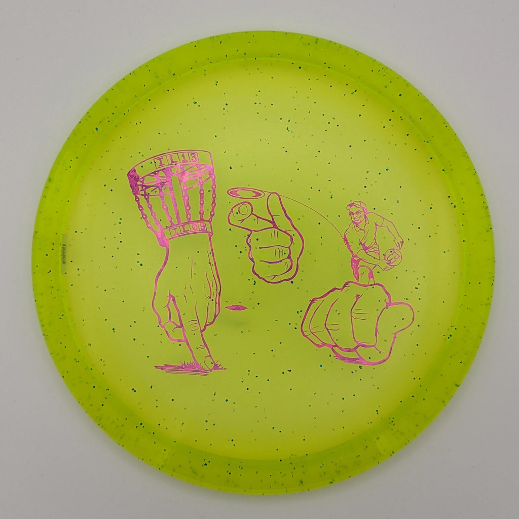 DGA Midrange Quake SP-Line Kent Schafer's Deaf Series #1 Dayglo