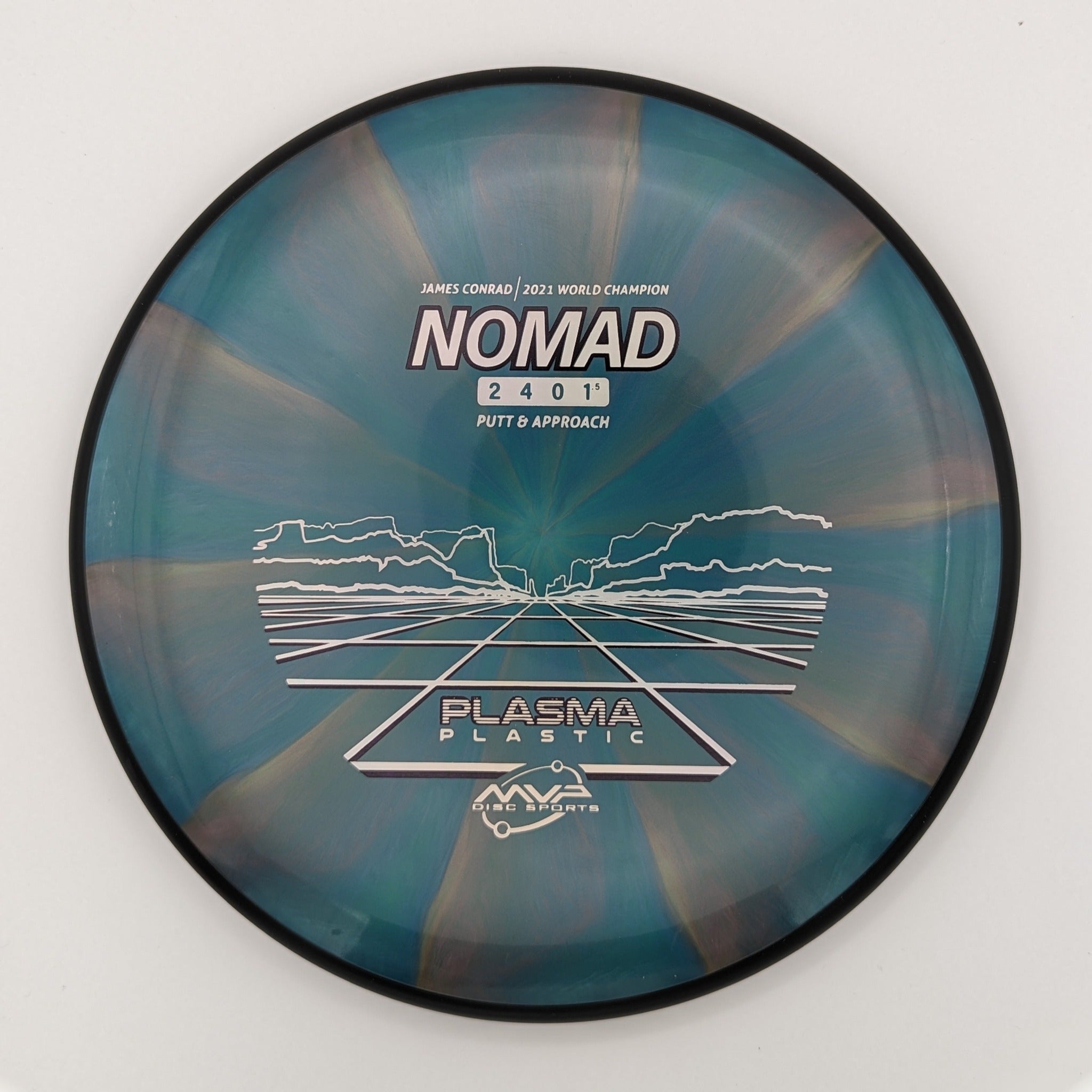 MVP Putt & Approach Nomad Plasma Plastic Blue Pink