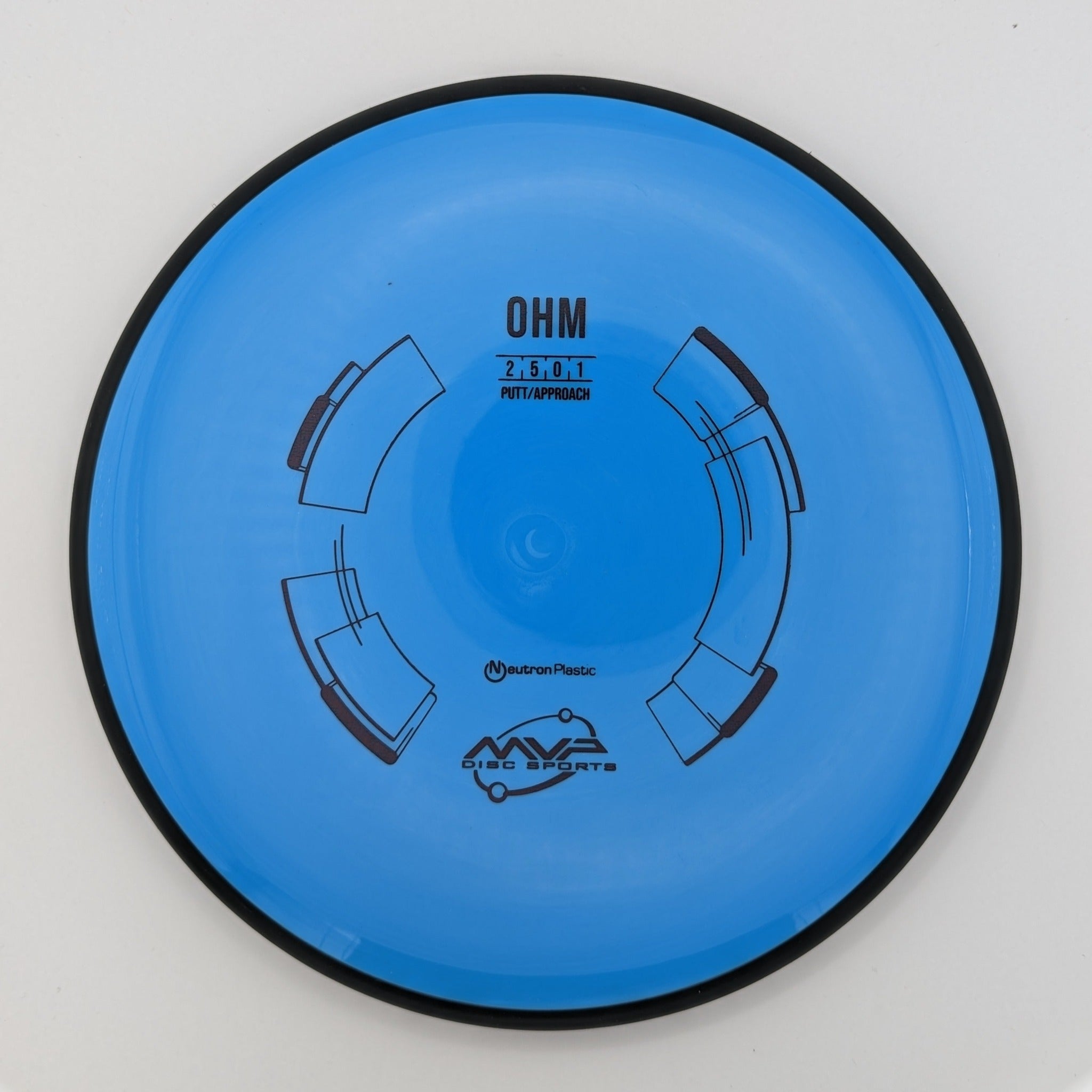 MVP Putt & Approach Ohm Neutron Plastic Blue 