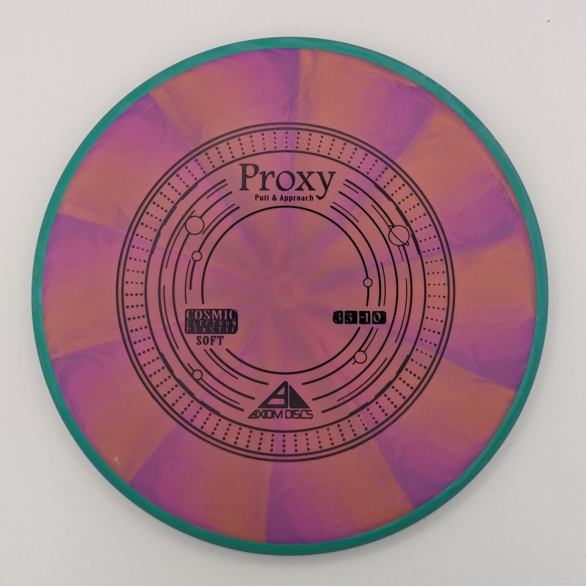 AXIOM Putt & Approach Proxy Cosmic Electron Soft