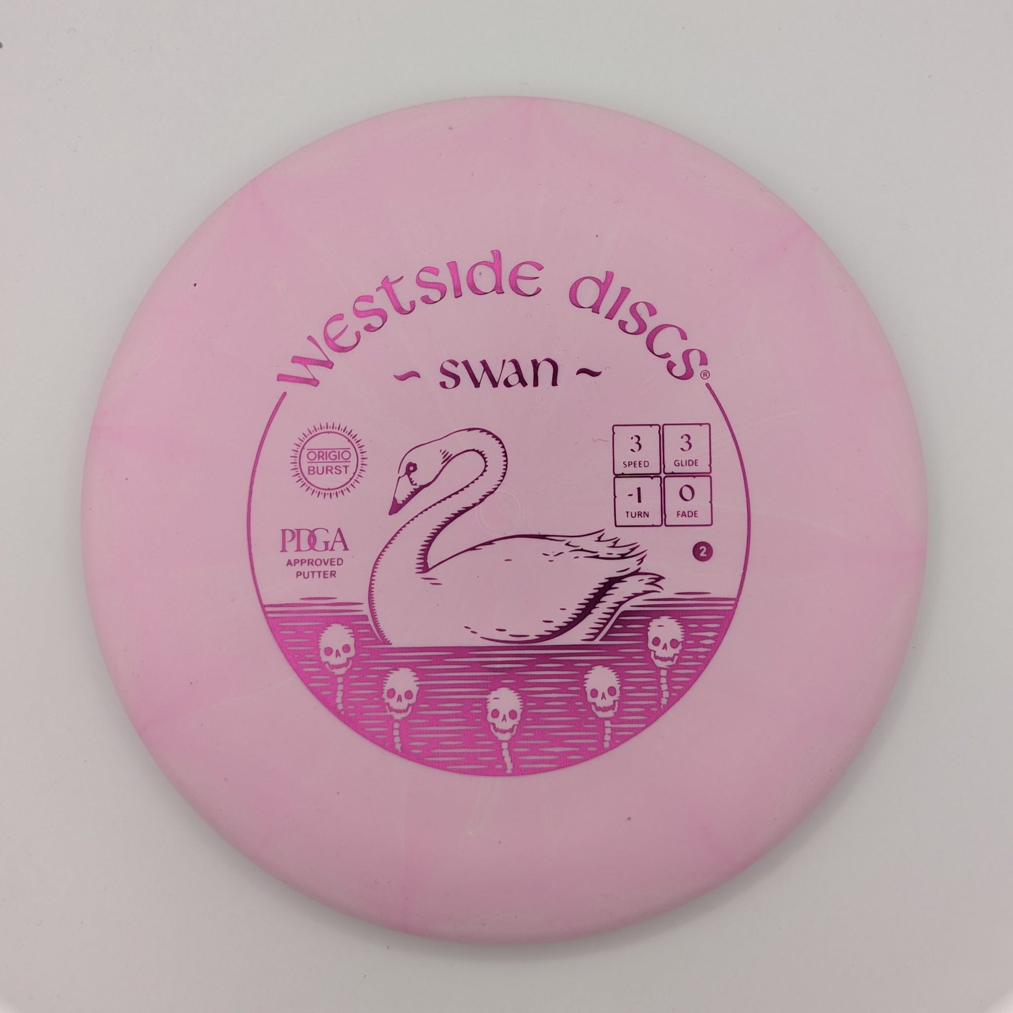WESTSIDE Putt & Approach Swan Origio Burst Pink