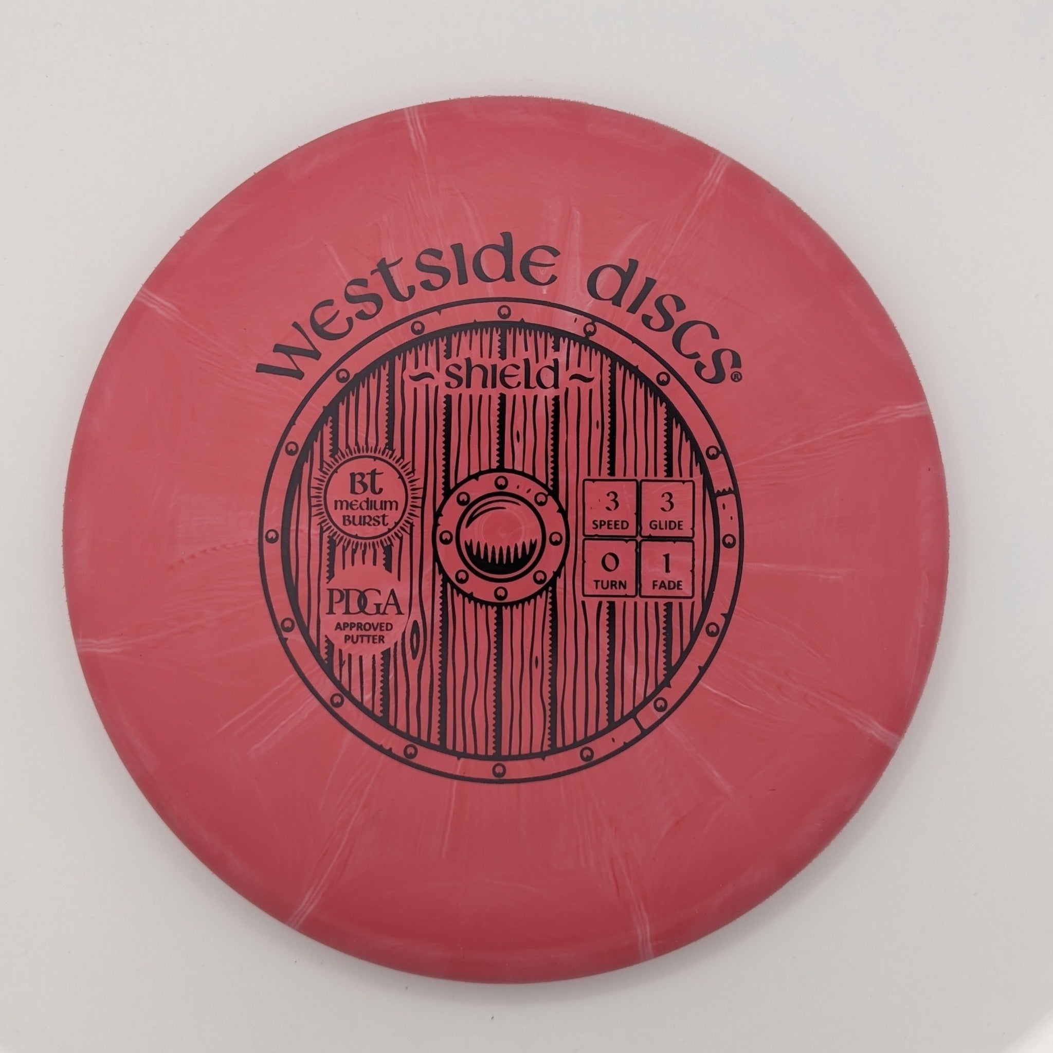 WESTSIDE Putt & Approach Shield BT Medium Burst Red