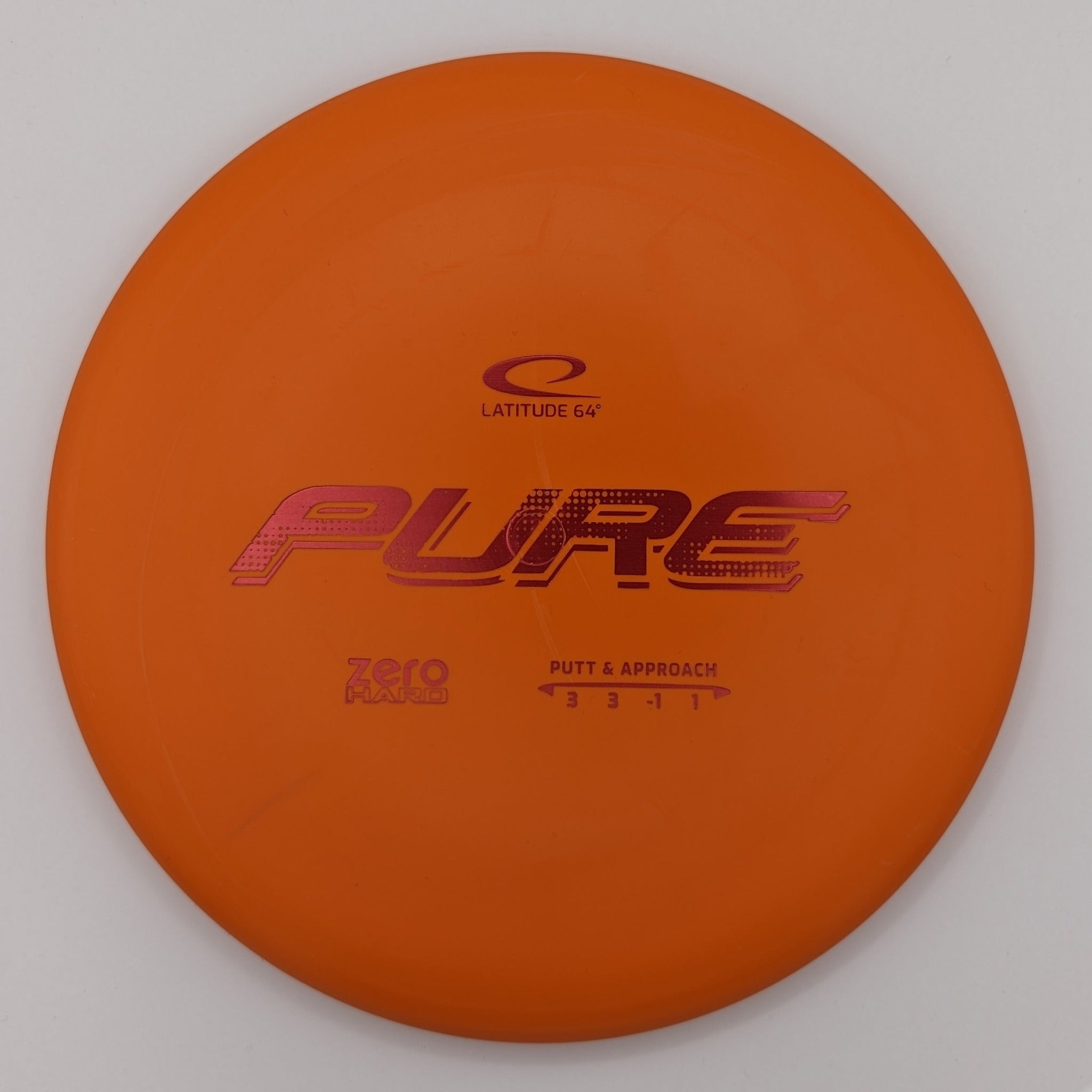 LATITUDE64 Putt & Approach Pure Zero Hard Orange