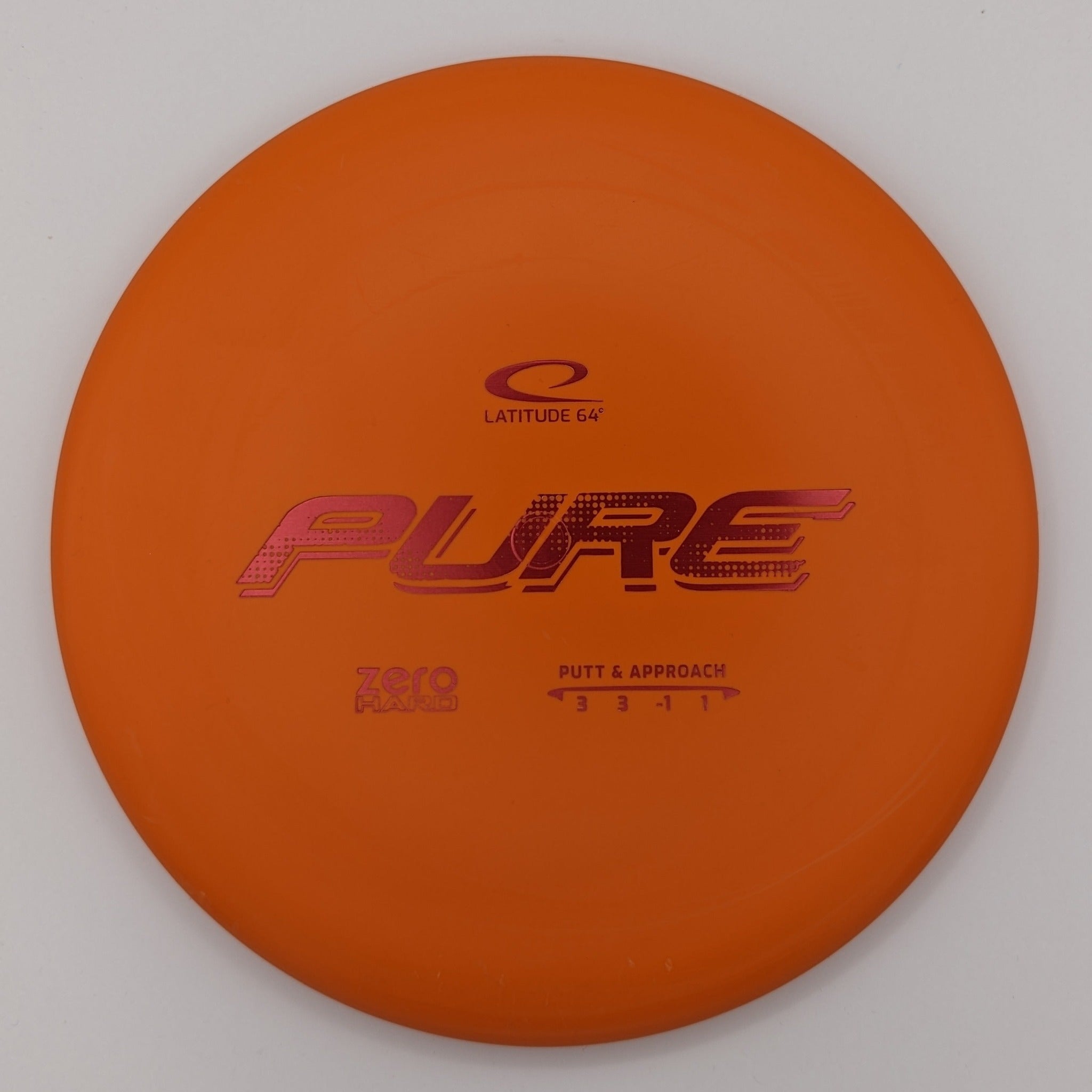 LATITUDE64 Putt & Approach Pure Zero Hard Orange