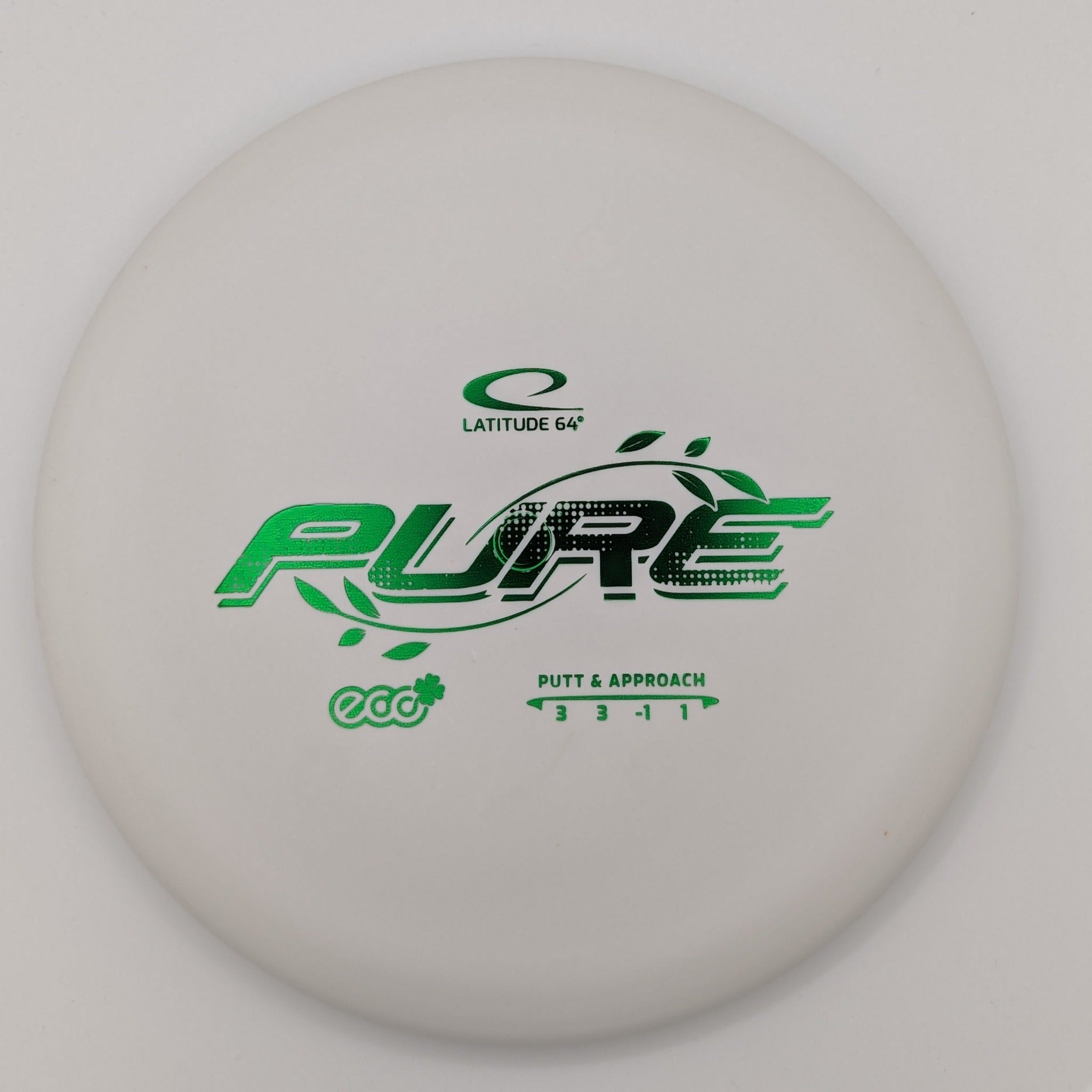 LATITUDE64 Putt & Approach Pure Zero Eco White