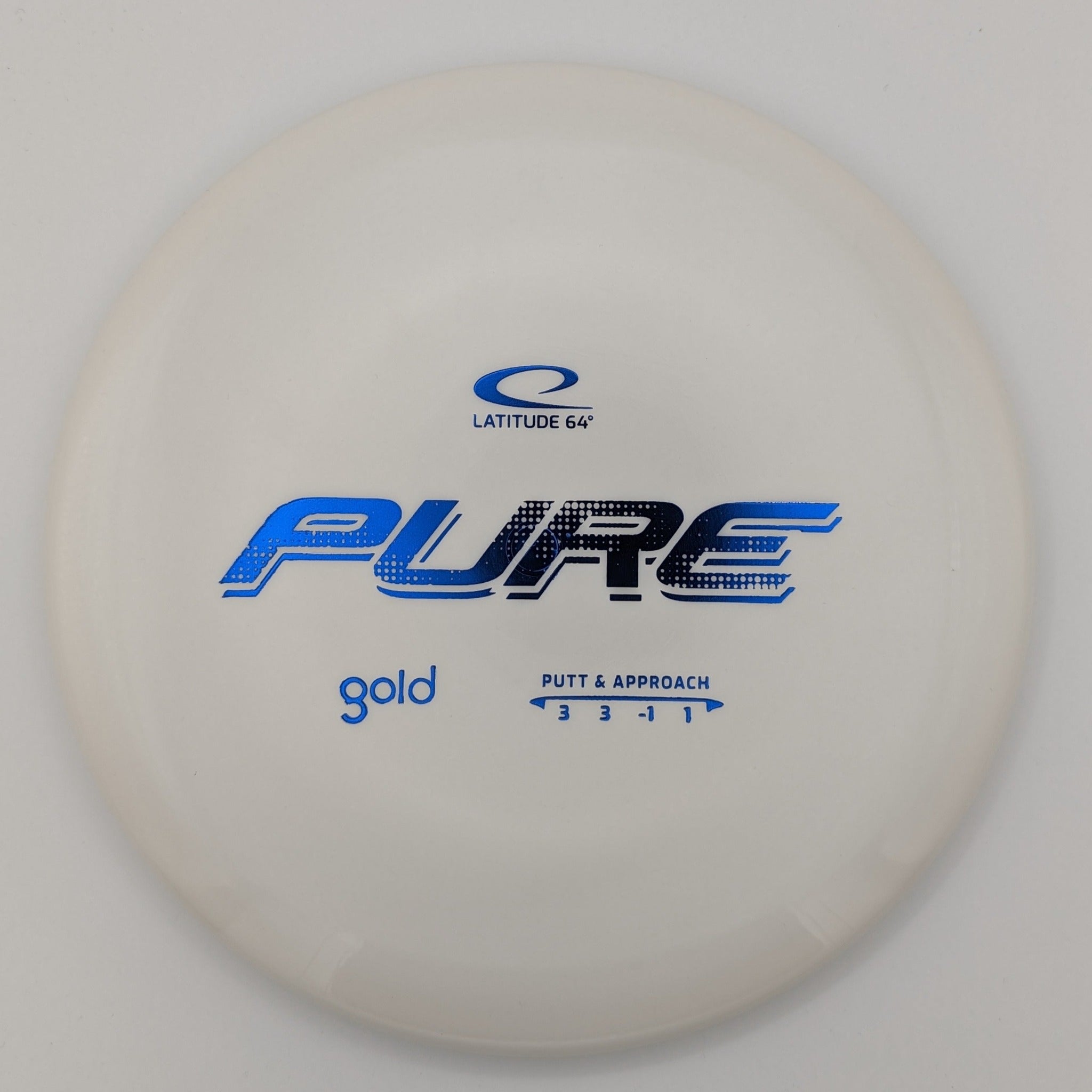 LATITUDE64 Putt & Approach Pure Gold White