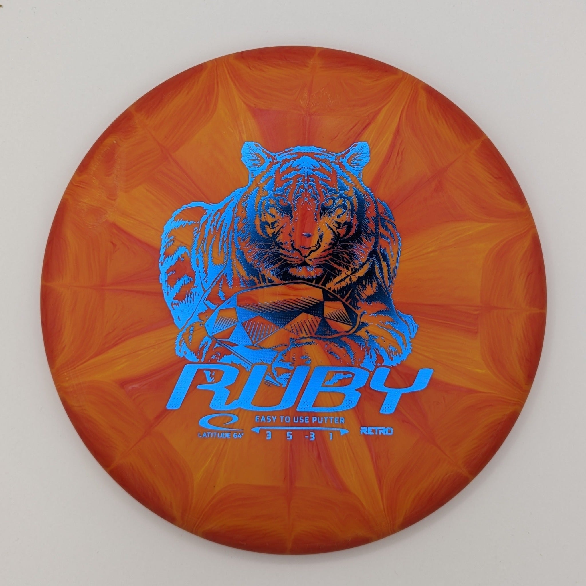 LATITUDE64 Putt & Approach Ruby Retro Burst Orange