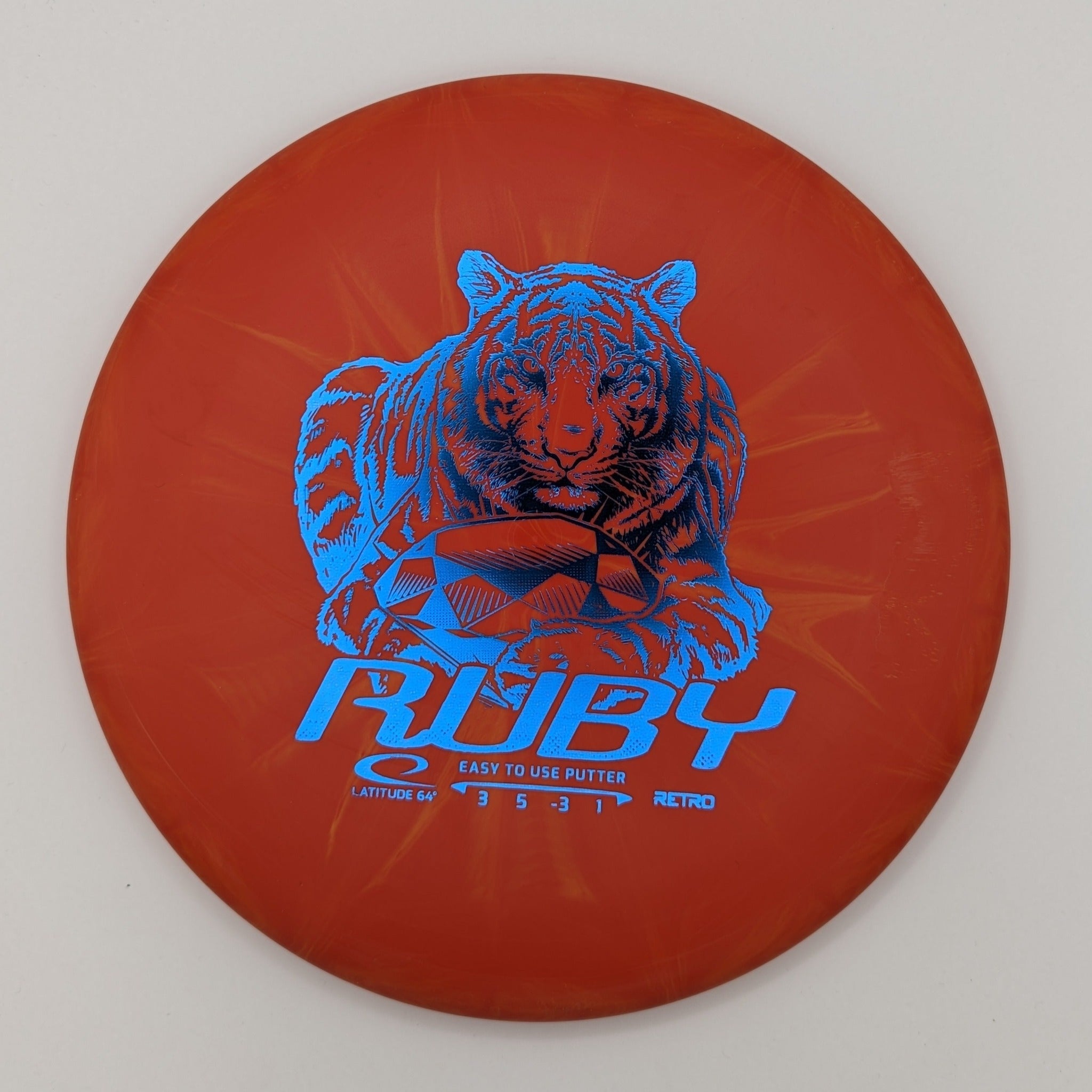 LATITUDE64 Putt & Approach Ruby Retro Burst Orange