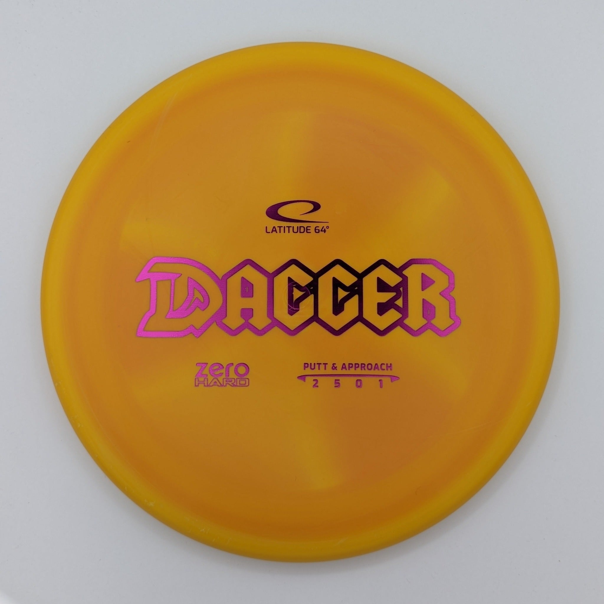 LATITUDE64 Putt & Approach Dagger Zero Hard Burst Orange