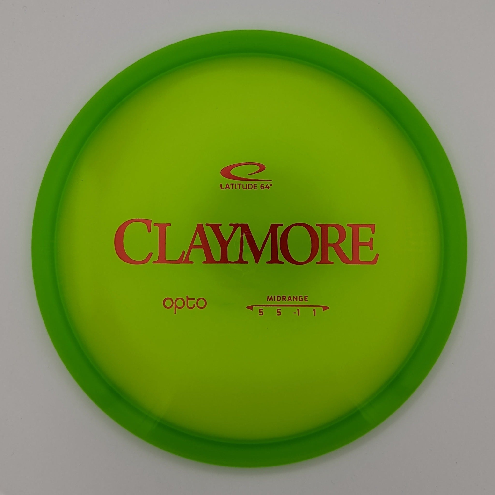 Latitude64 Midrange Claymore Opto Light Green