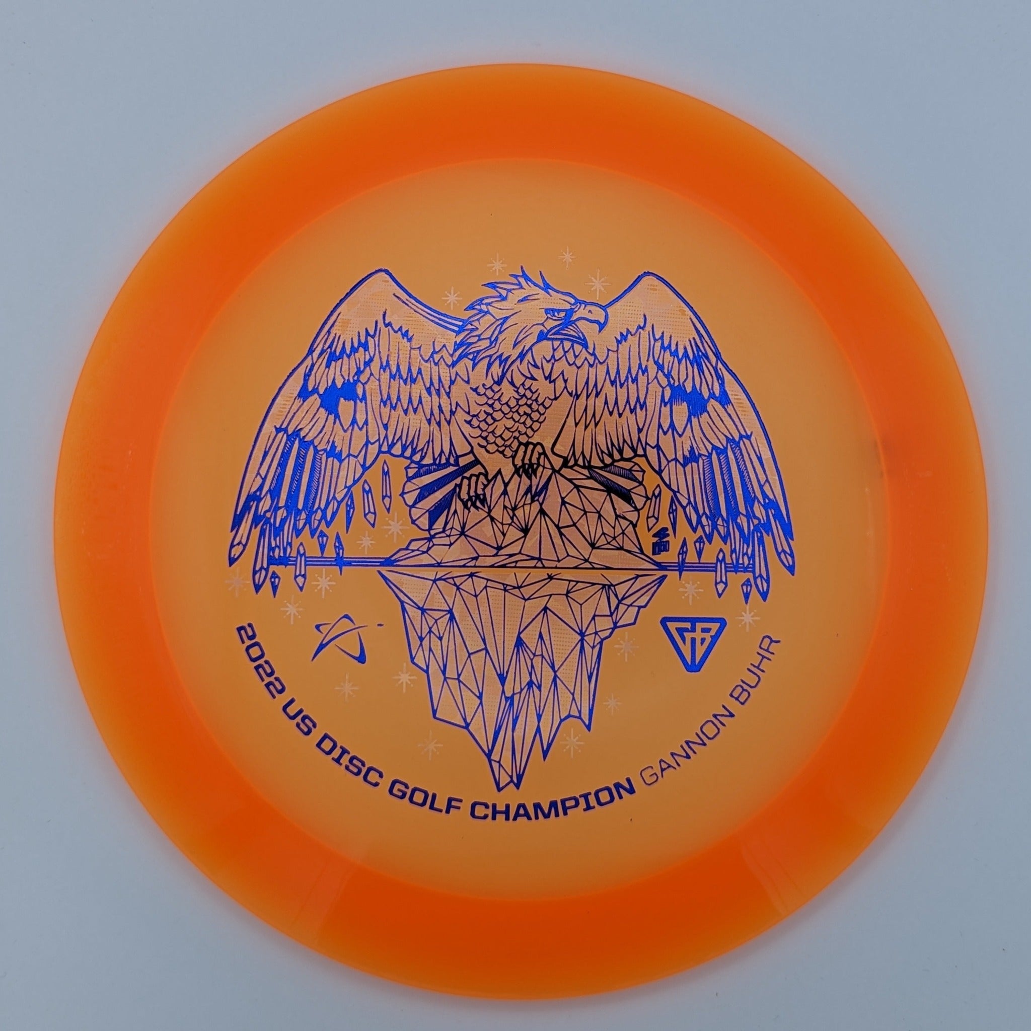 PRODIGY Distance Driver D1 400 Plastic Gannon Buhr U.S. Champion Stamp Orange
