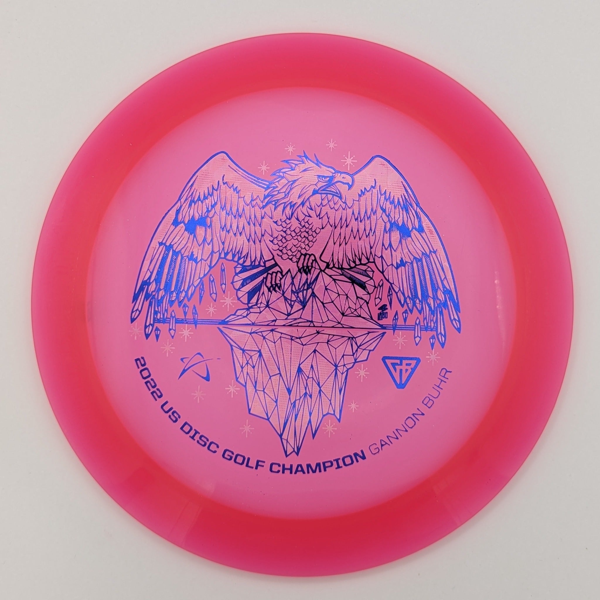 PRODIGY Distance Driver D1 400 Plastic Gannon Buhr U.S. Champion Stamp Red