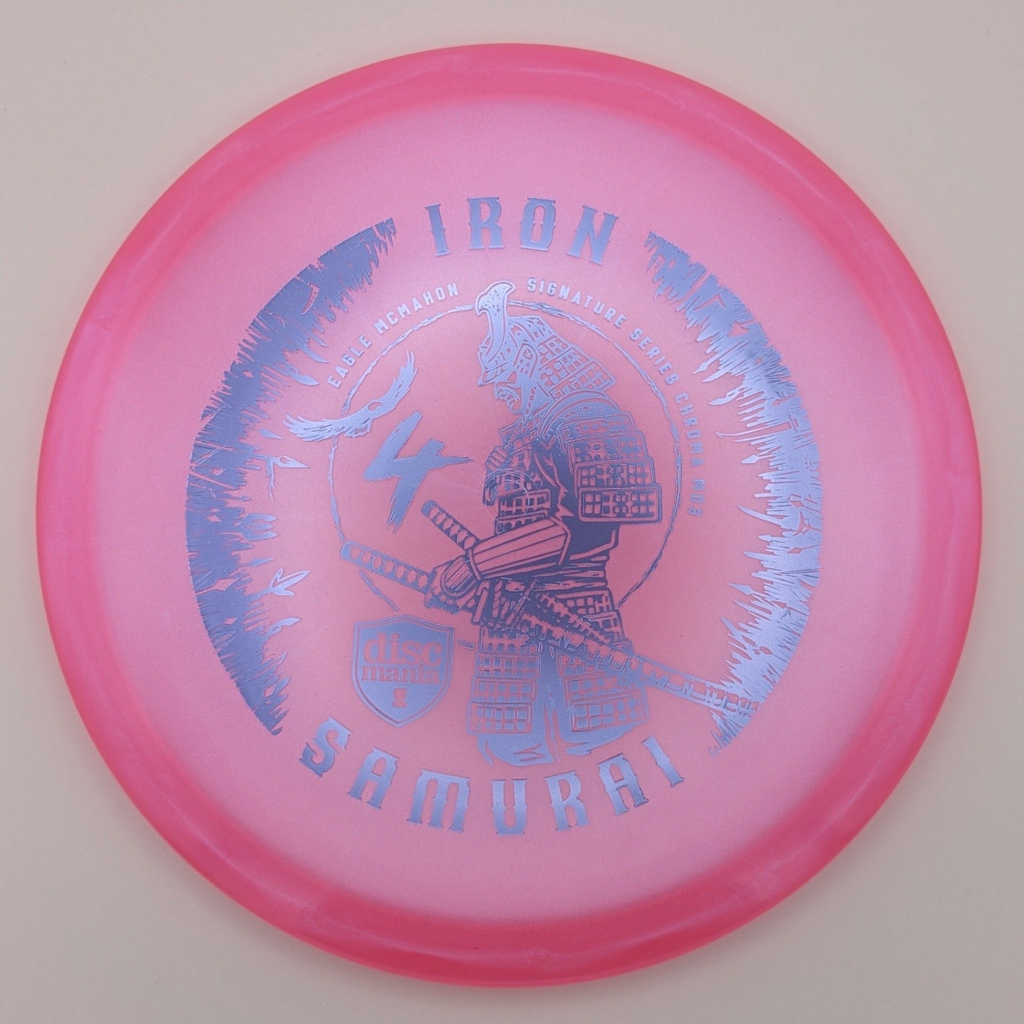 DISCMANIA Midrange MD3 Chroma Iron Samurai 4 Eagle McMahon Signature Series Pink