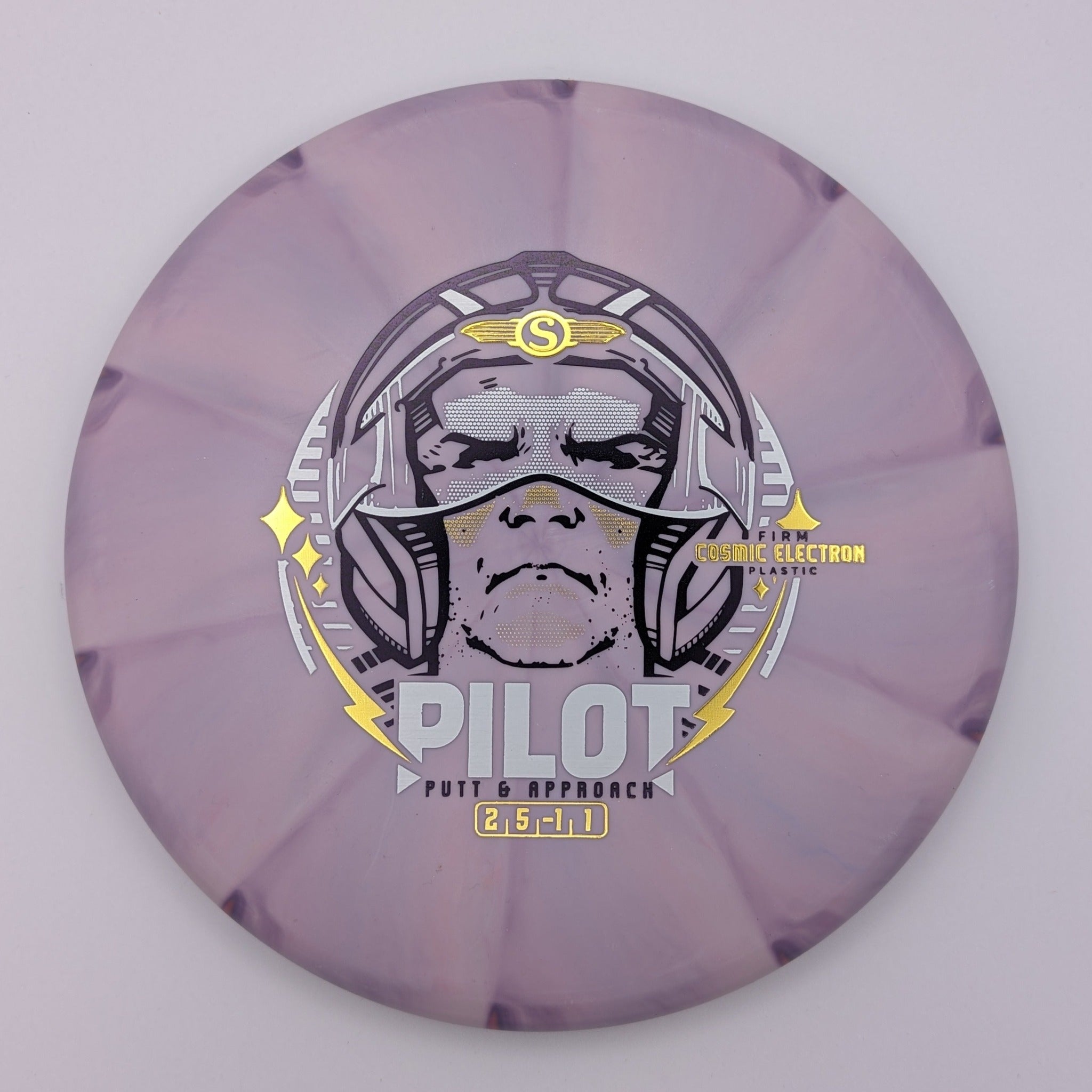 STREAMLINE Putt & Approach Pilot Firm Cosmic Electron Plastic Light Purple