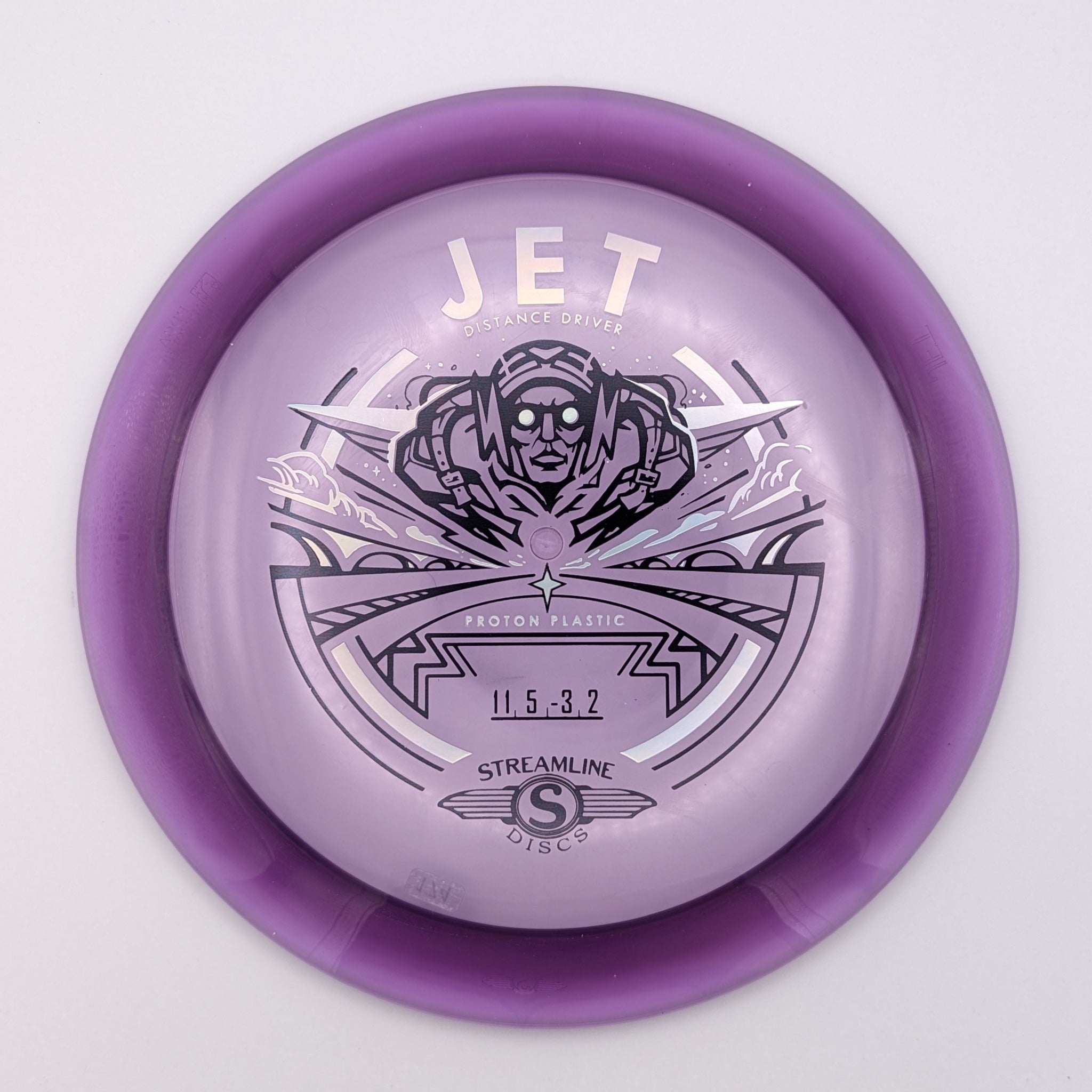 STREAMLINE Distance Driver Jet Proton Plastic Purple