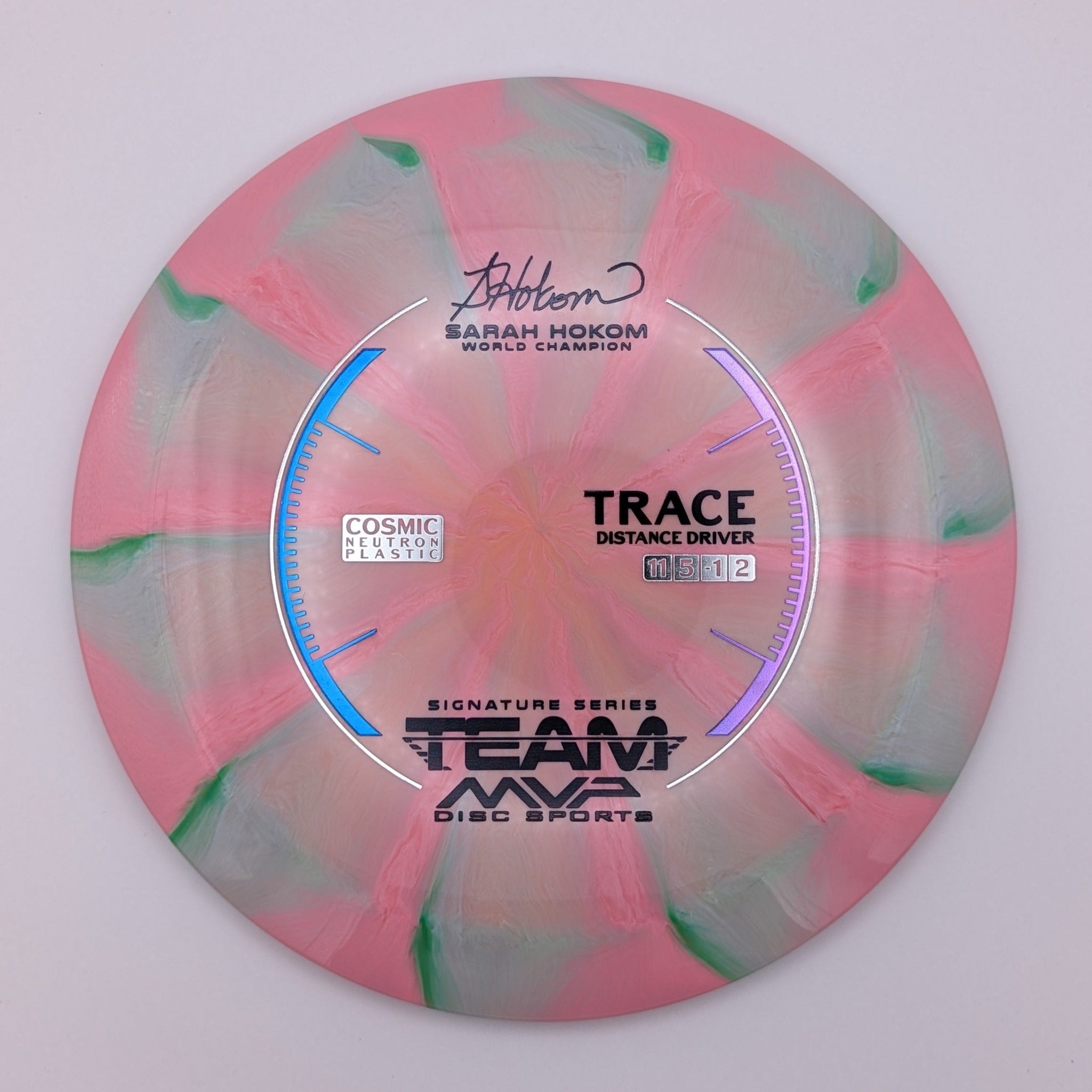 STREAMLINE Distance Driver Trace Cosmic Neutron Plastic Sarah Hokom Signature Series Team MVP Pink