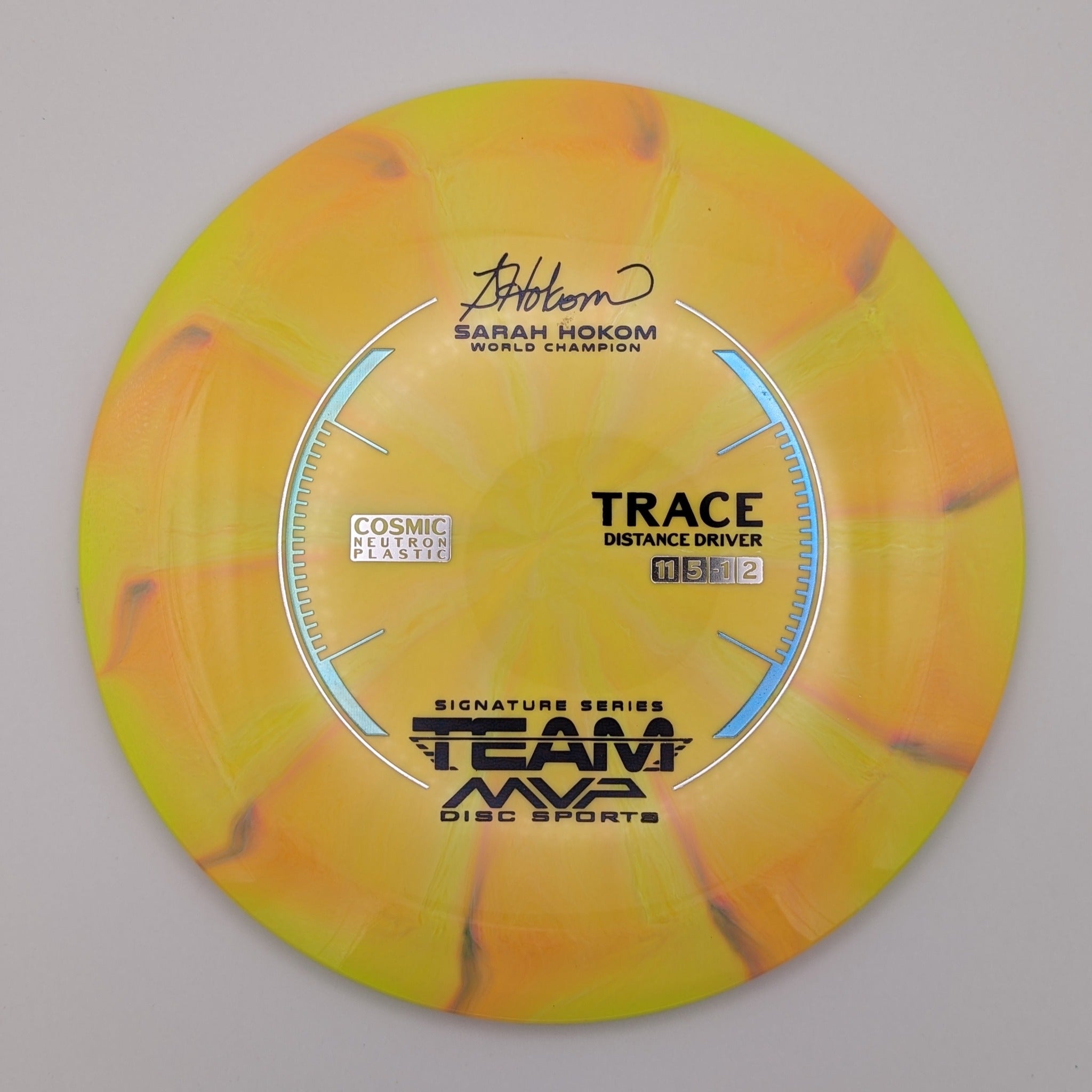 STREAMLINE Distance Driver Trace Cosmic Neutron Plastic Sarah Hokom Signature Series Team MVP Yellow