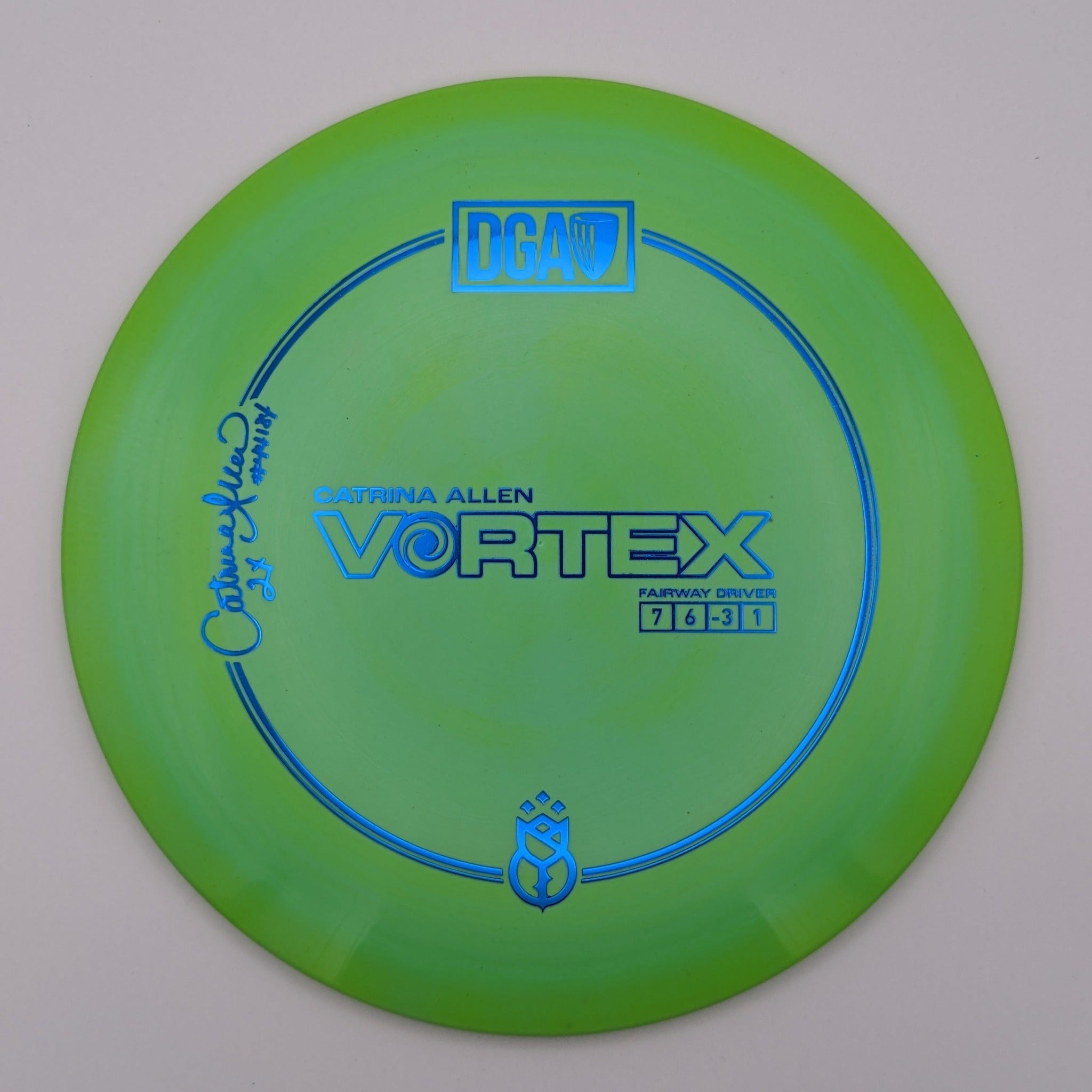 DGA Fairway Driver Vortex Pro-Line 2X World Champion Team Member Catrina Allen Green