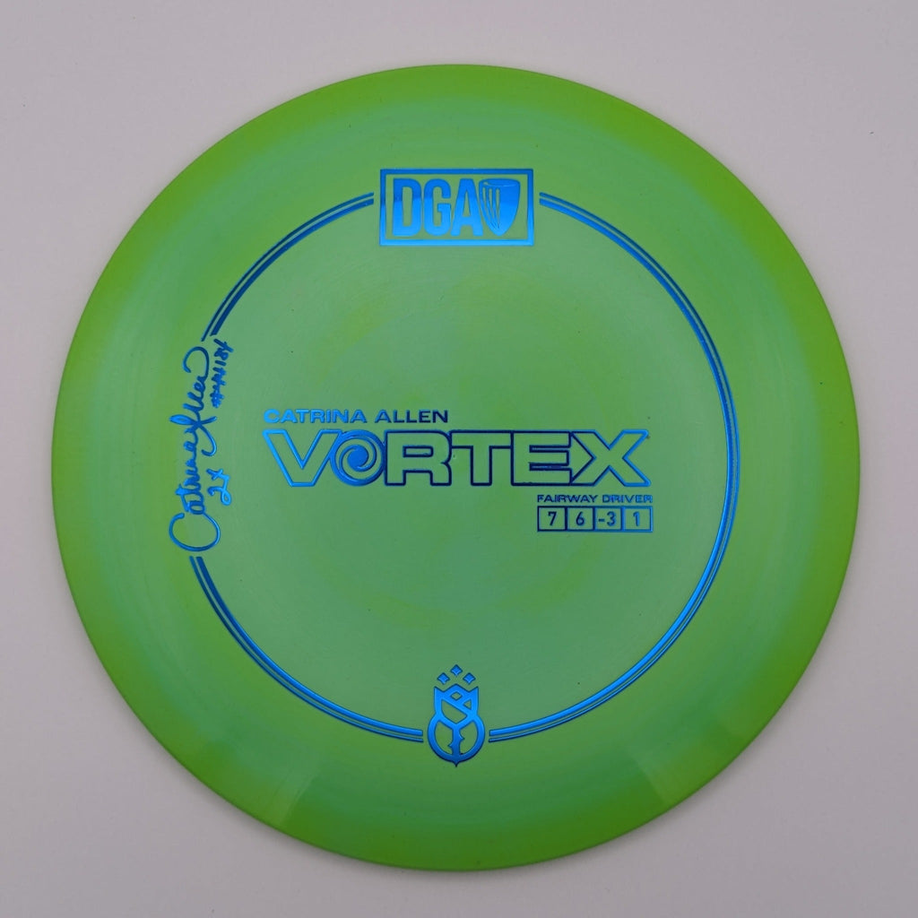 DGA Fairway Driver Vortex Pro-Line 2X World Champion Team Member Catrina Allen Green