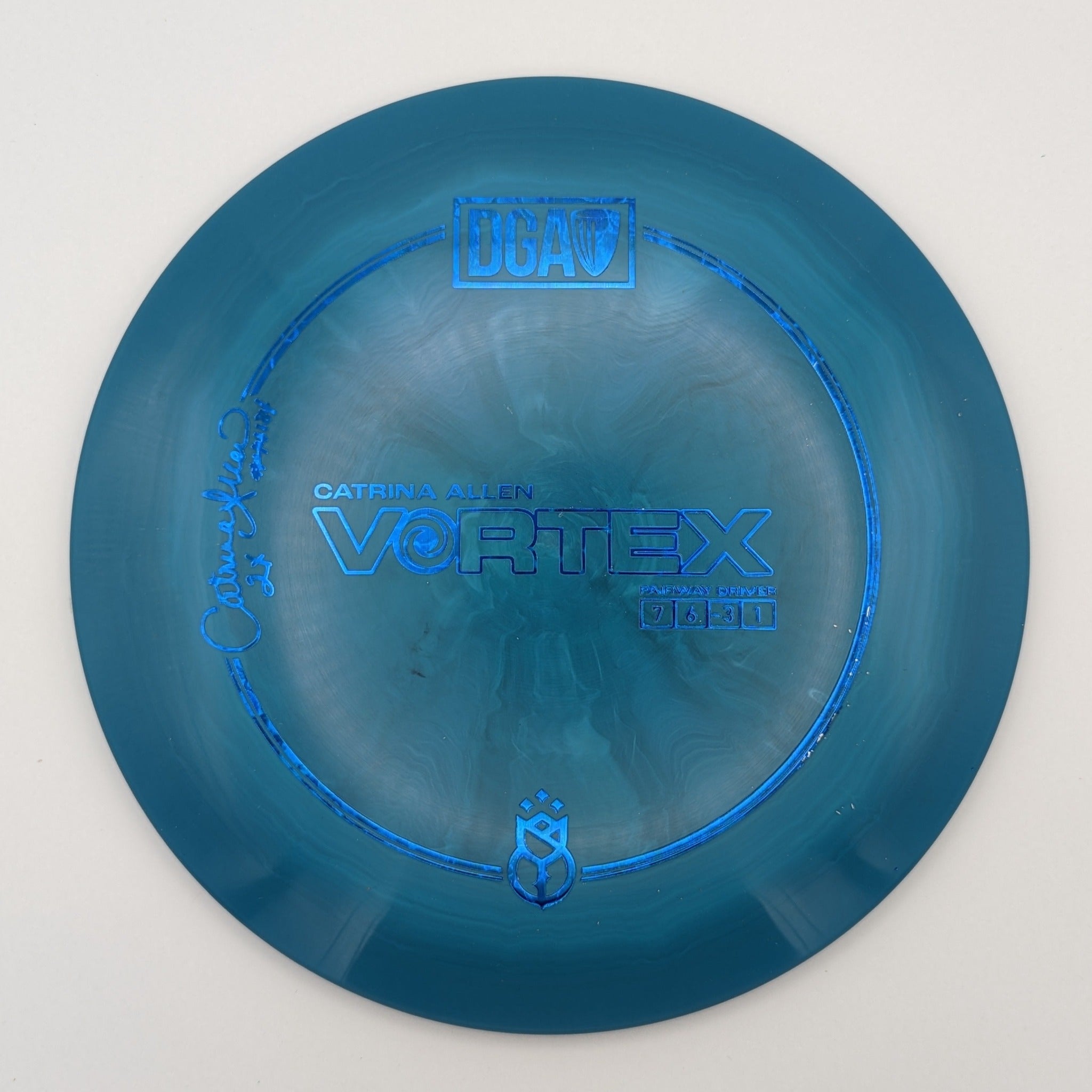 DGA Fairway Driver Vortex Pro-Line 2X World Champion Team Member Catrina Allen Blue