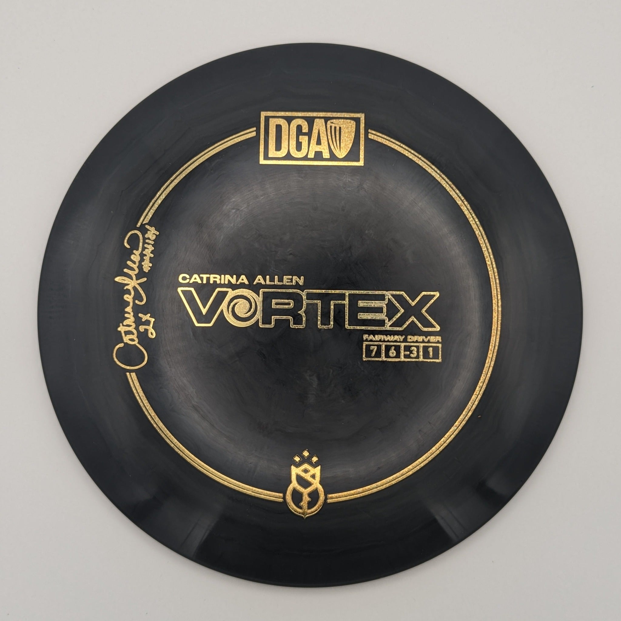 DGA Fairway Driver Vortex Pro-Line 2X World Champion Team Member Catrina Allen Black