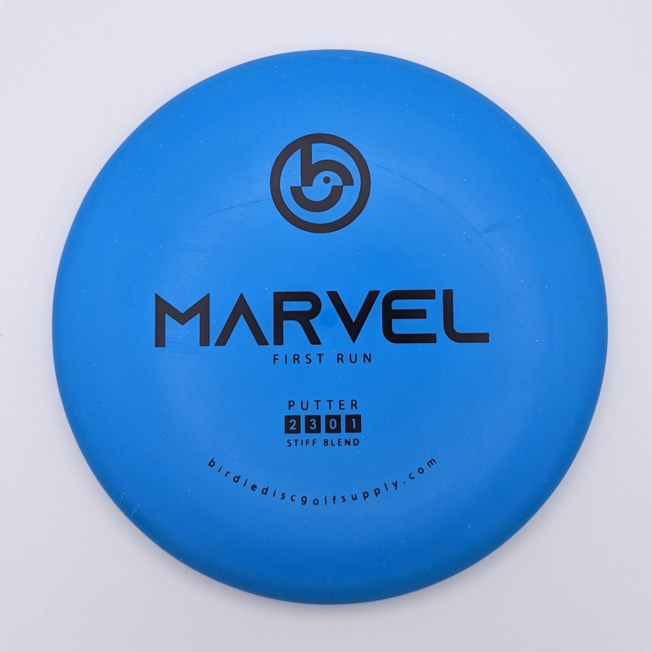 BIRDIE DISC GOLF SUPPLY CO. Putt & Approach Marvel Stiff Blend Blue