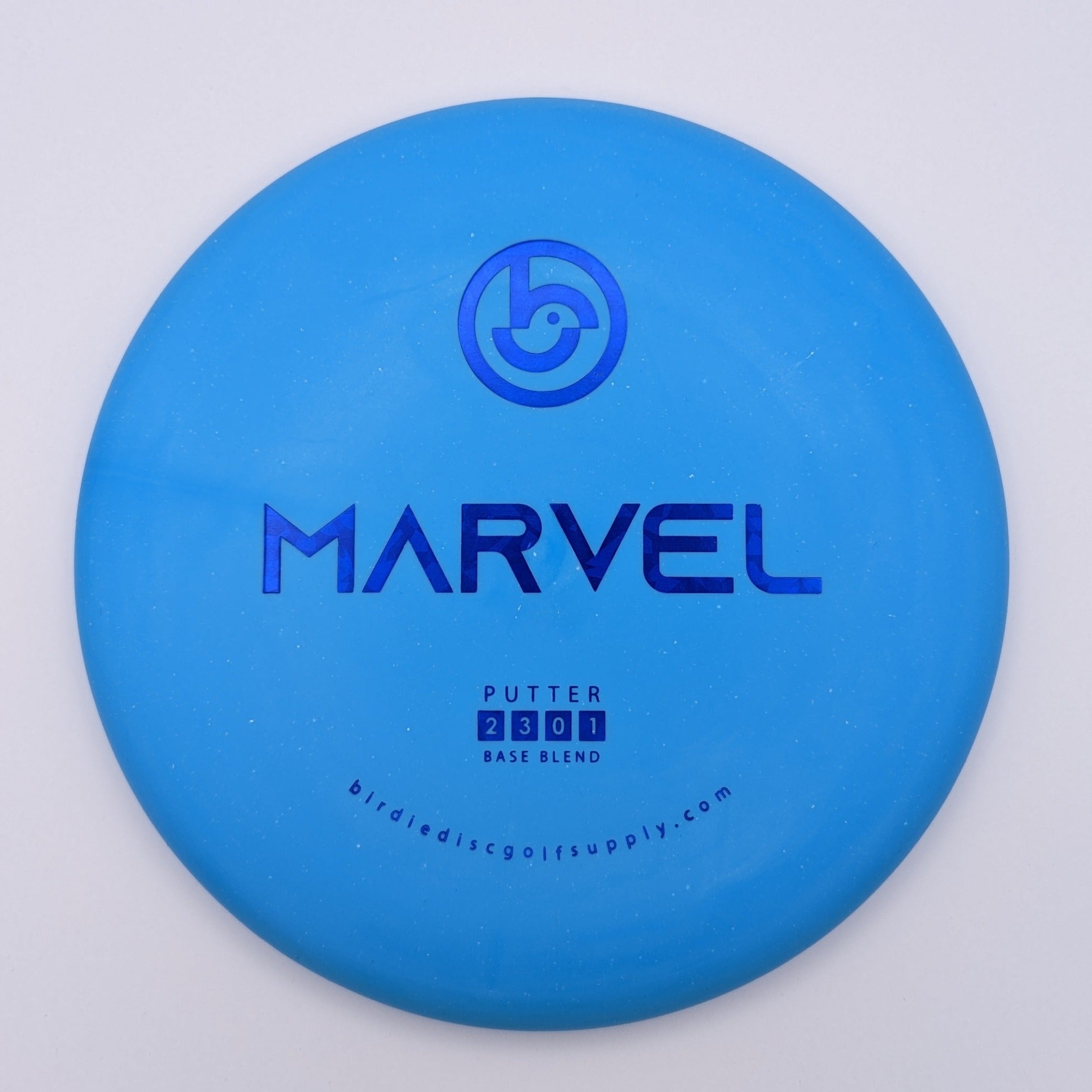 BIRDIE DISC GOLF SUPPLY CO. Putt & Approach Marvel Base Blend Blue