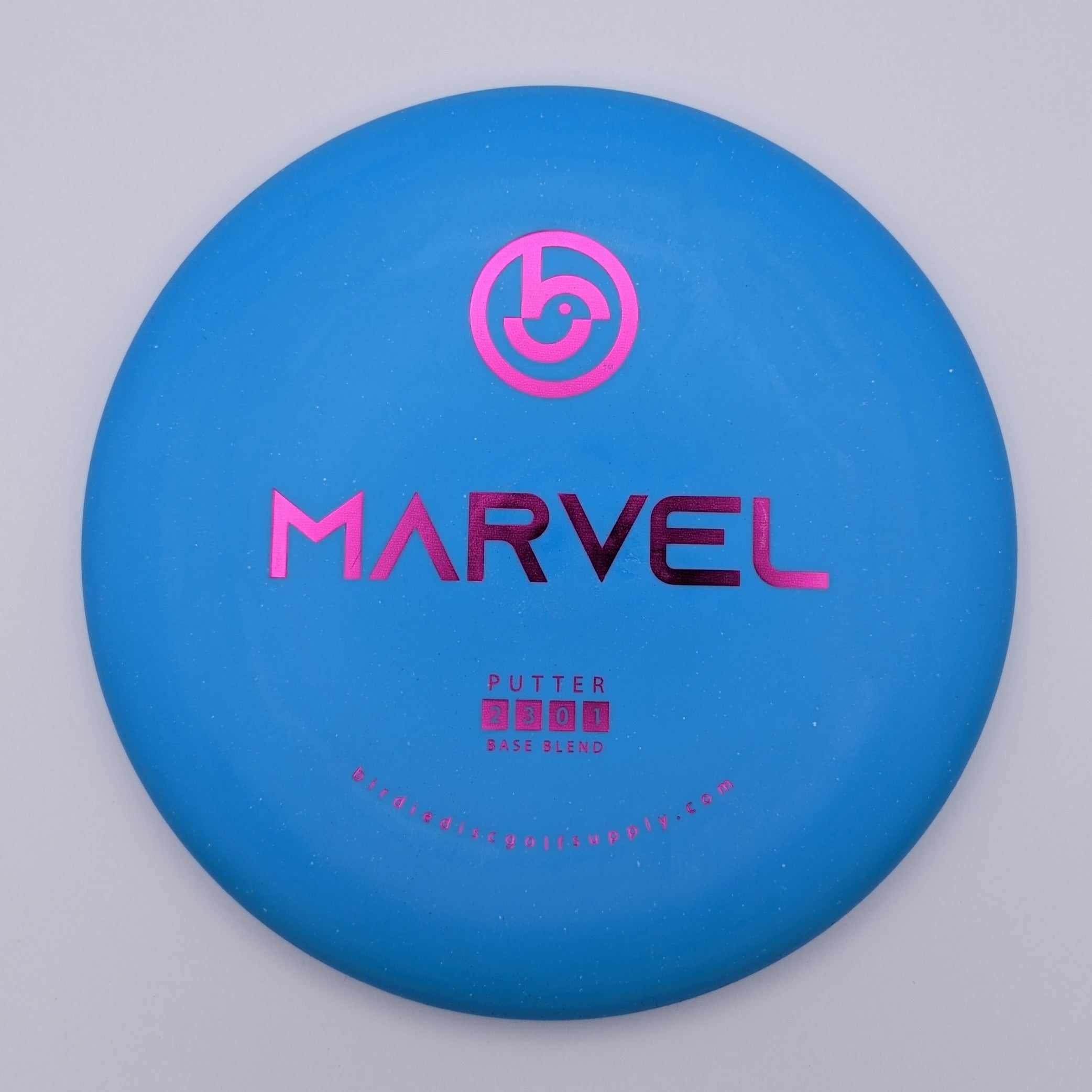 BIRDIE DISC GOLF SUPPLY CO. Putt & Approach Marvel Base Blend Blue