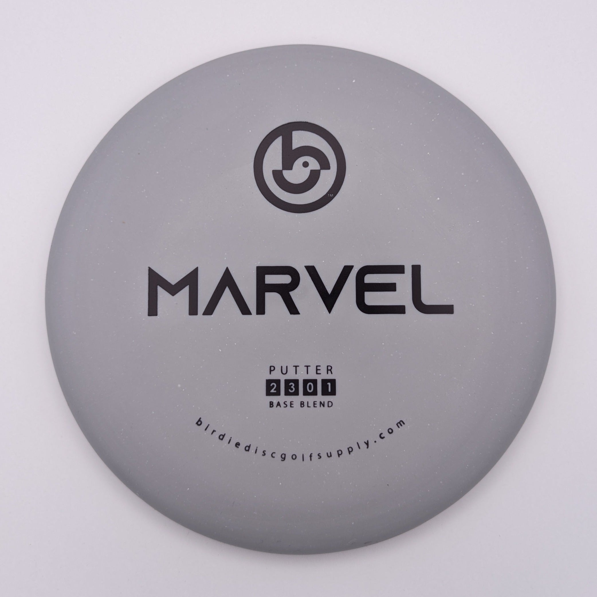 BIRDIE DISC GOLF SUPPLY CO. Putt & Approach Marvel Base Blend White