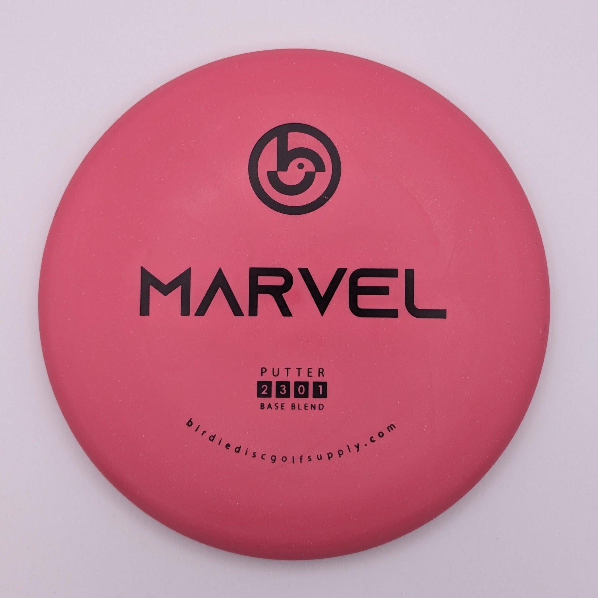 BIRDIE DISC GOLF SUPPLY CO. Putt & Approach Marvel Base Blend Pink