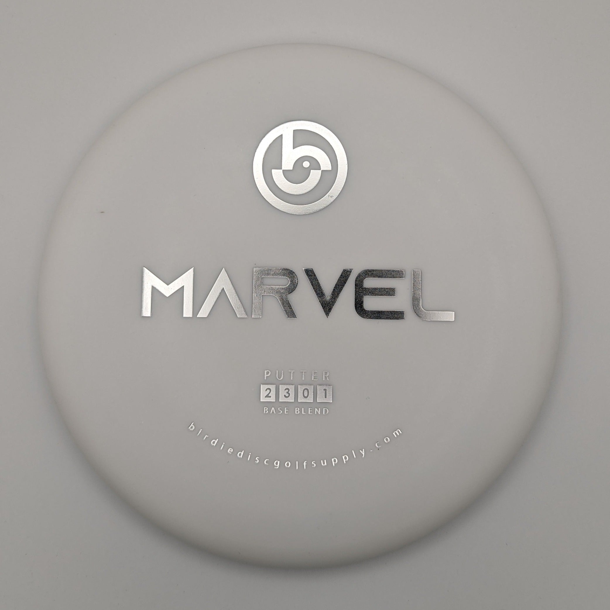 BIRDIE DISC GOLF SUPPLY CO. Putt & Approach Marvel Base Blend White