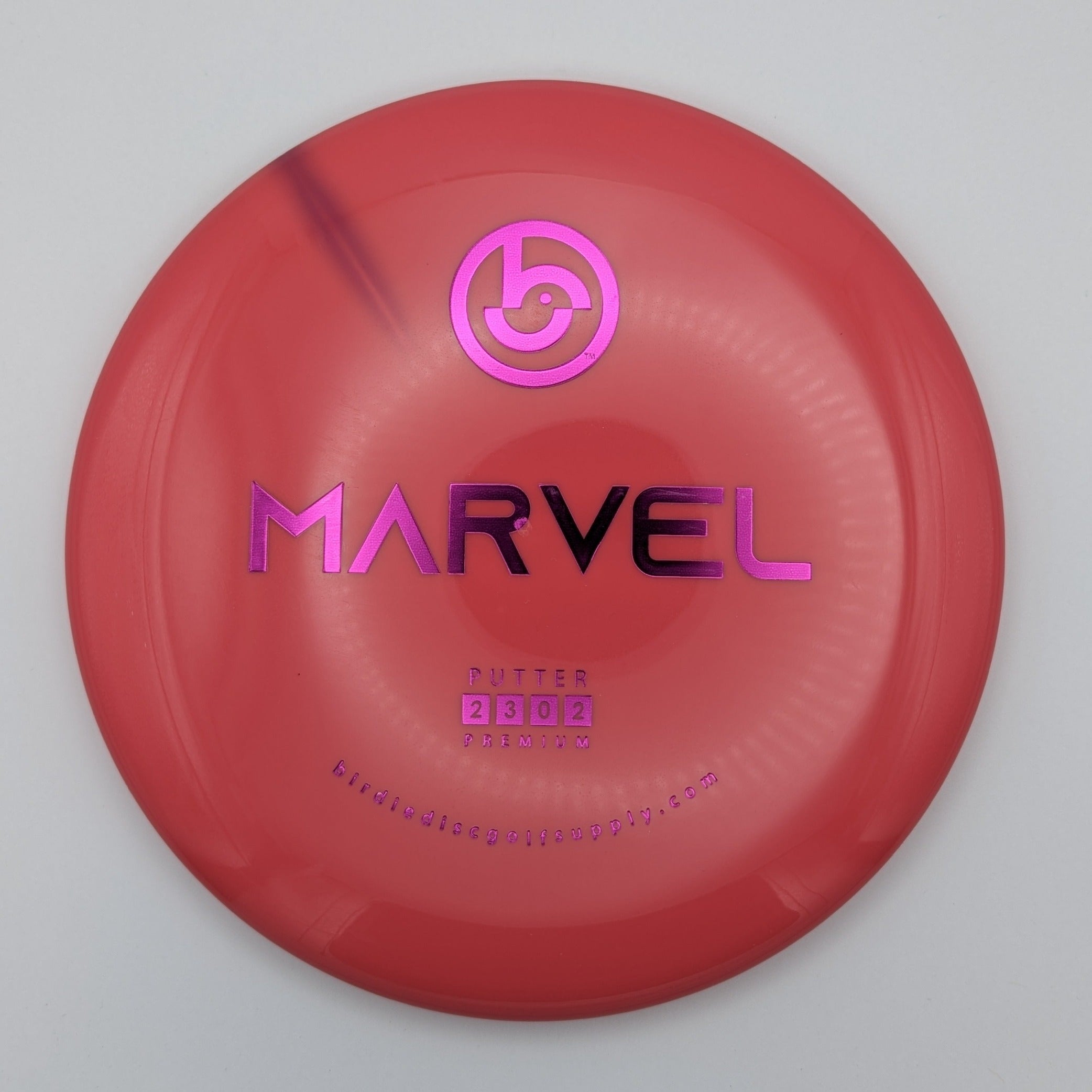 BIRDIE DISC GOLF SUPPLY CO. Putt & Approach Marvel Premium Pink