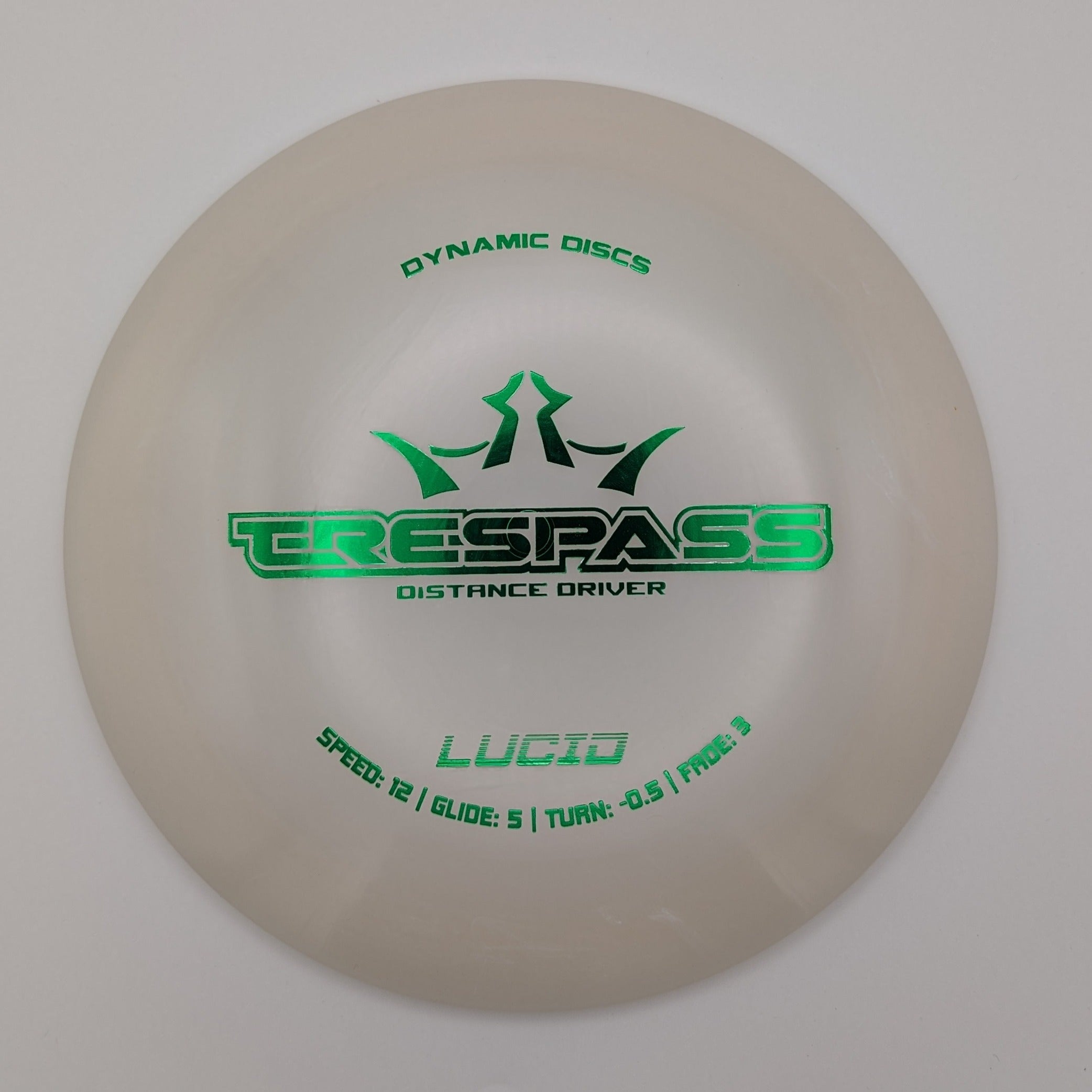 Dynamic Discs Driver Trespass Lucid