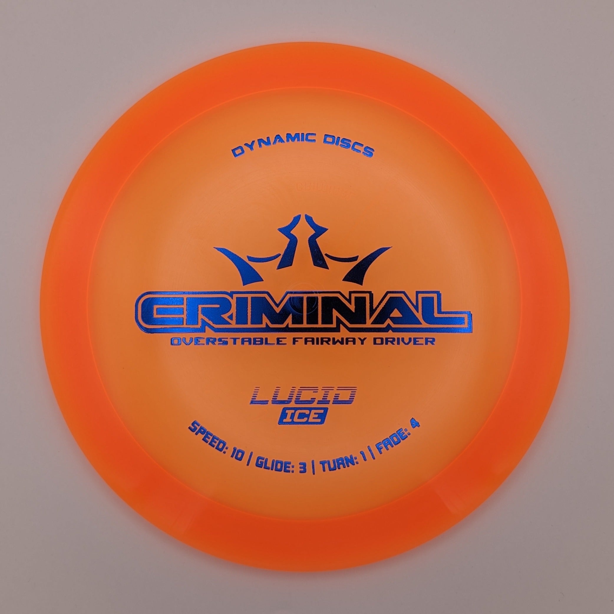 DYNAMIC DISCS Distance Driver Criminal Lucid