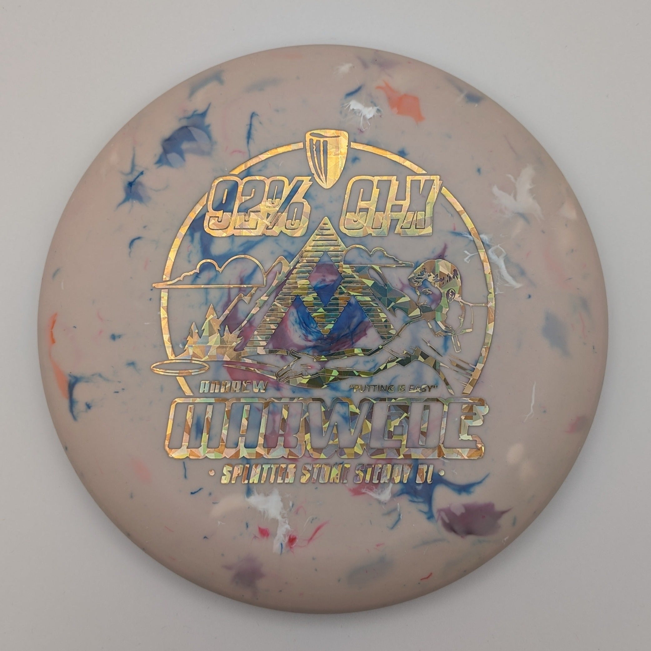 DGA Putt & Approach Steady BL Andrew Marwede Splatter Stone