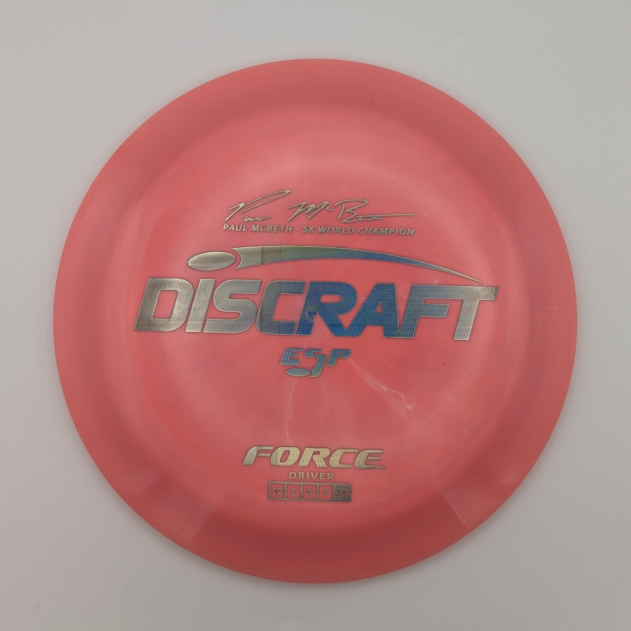 DISCRAFT Distance Driver Force ESP Paul McBeth 5x