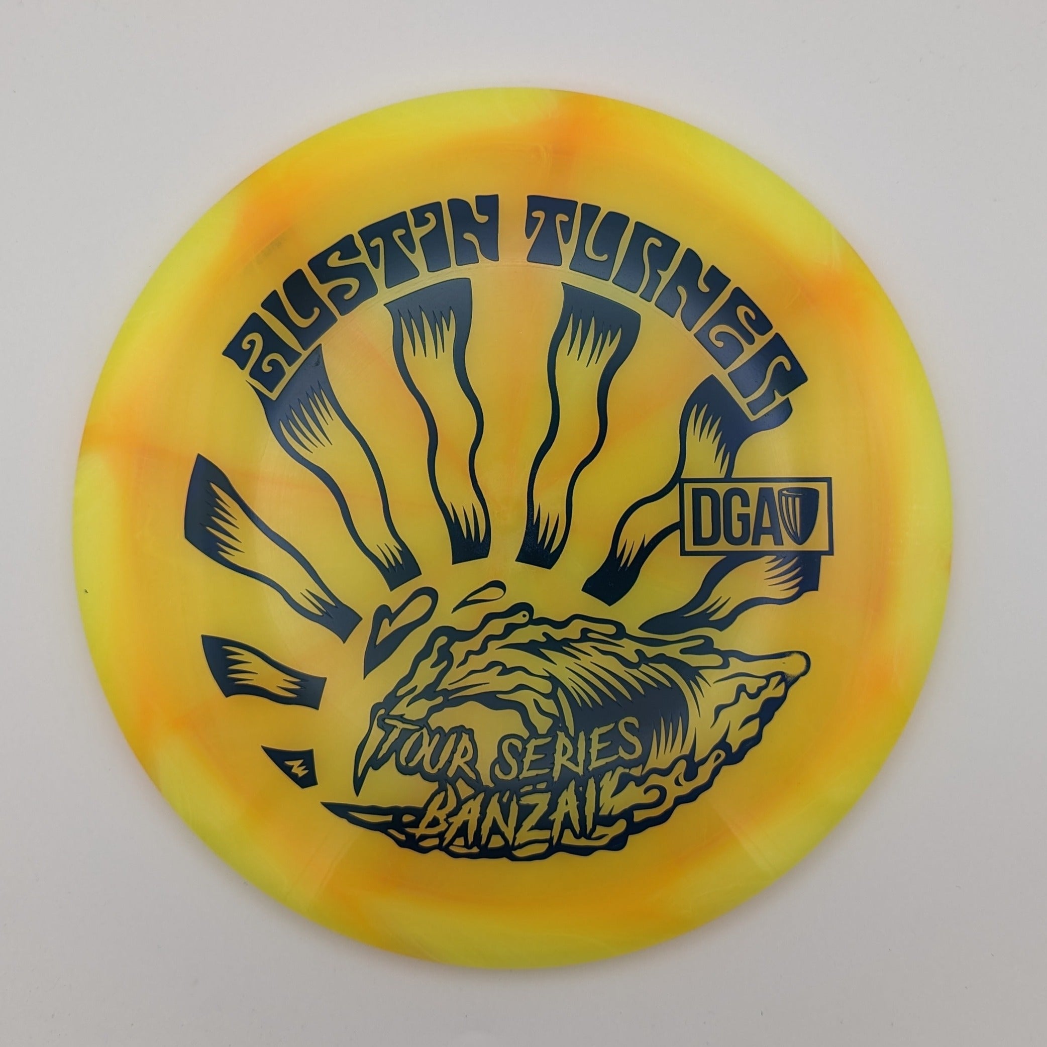 DGA Fairway Driver Banzai Pro-Line Austin Turner’'s 2023 Tour Series Swirl Yellow