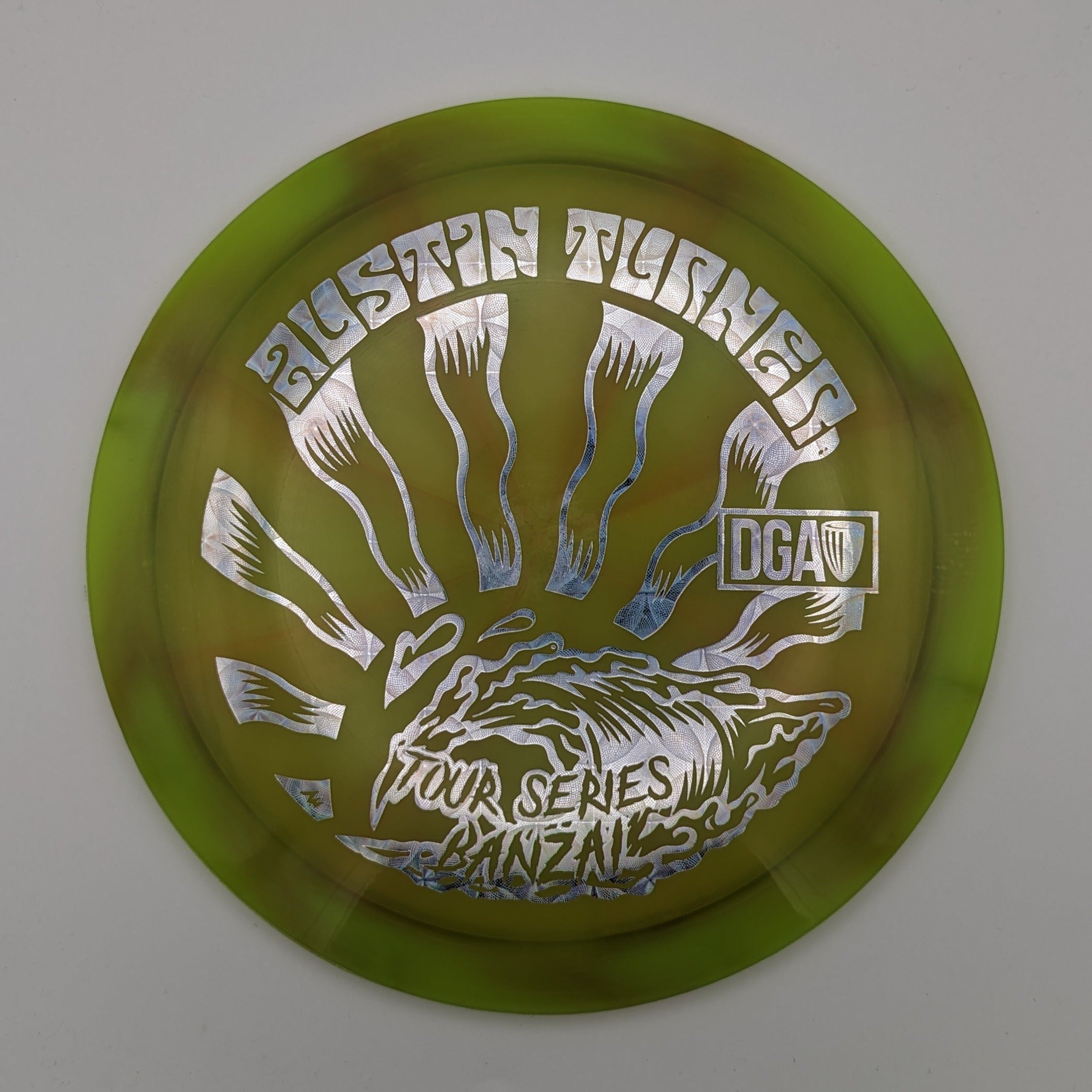 DGA Fairway Driver Banzai Pro-Line Austin Turner’'s 2023 Tour Series Swirl Green