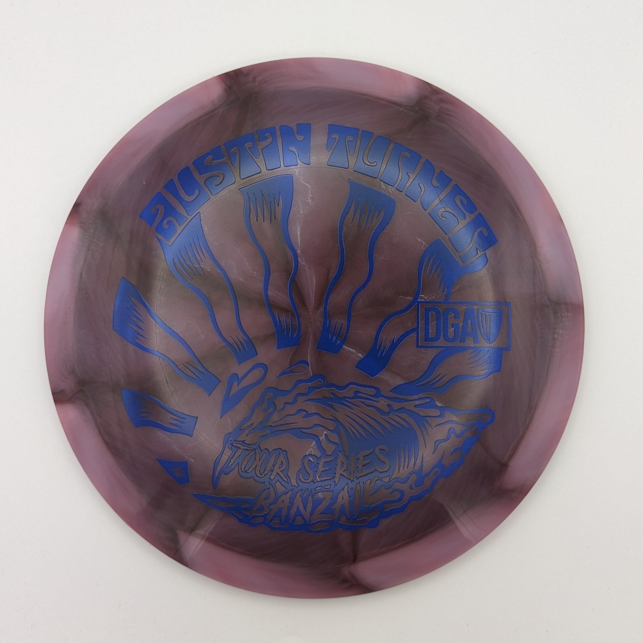 DGA Fairway Driver Banzai Pro-Line Austin Turner’'s 2023 Tour Series Swirl Purple