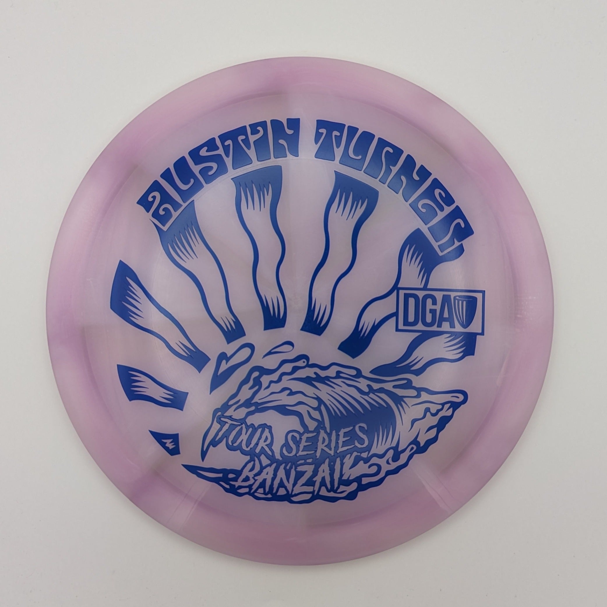 DGA Fairway Driver Banzai Pro-Line Austin Turner’'s 2023 Tour Series Swirl Purple