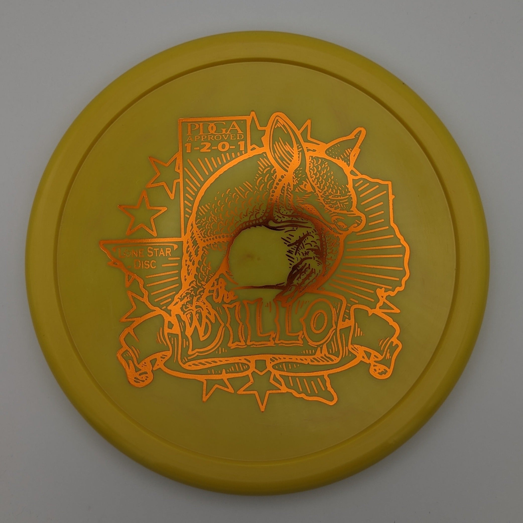 LONE STAR DISC Putt & Approach Armadillo Alpha Plastic