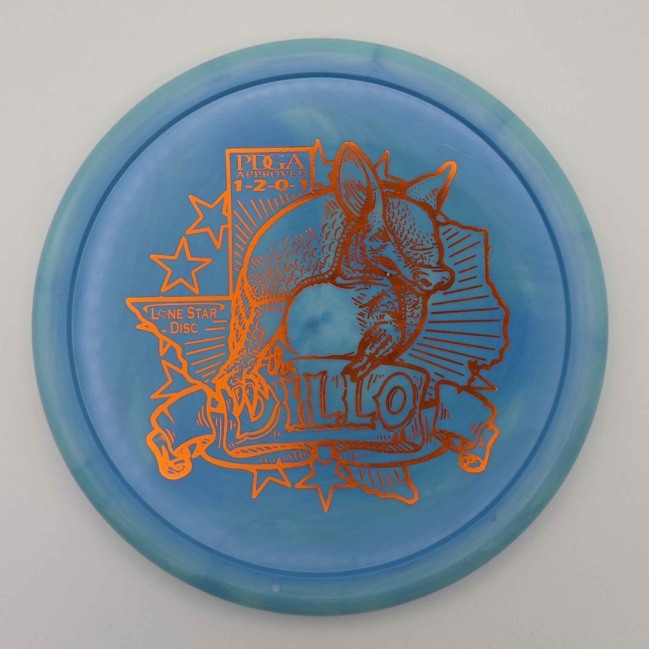 LONE STAR DISC Putt & Approach Armadillo Alpha Plastic