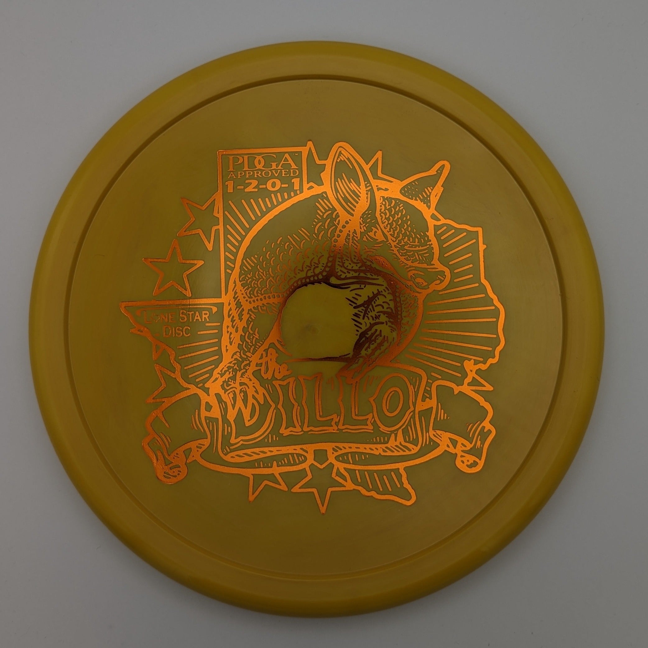 LONE STAR DISC Putt & Approach Armadillo Alpha Plastic