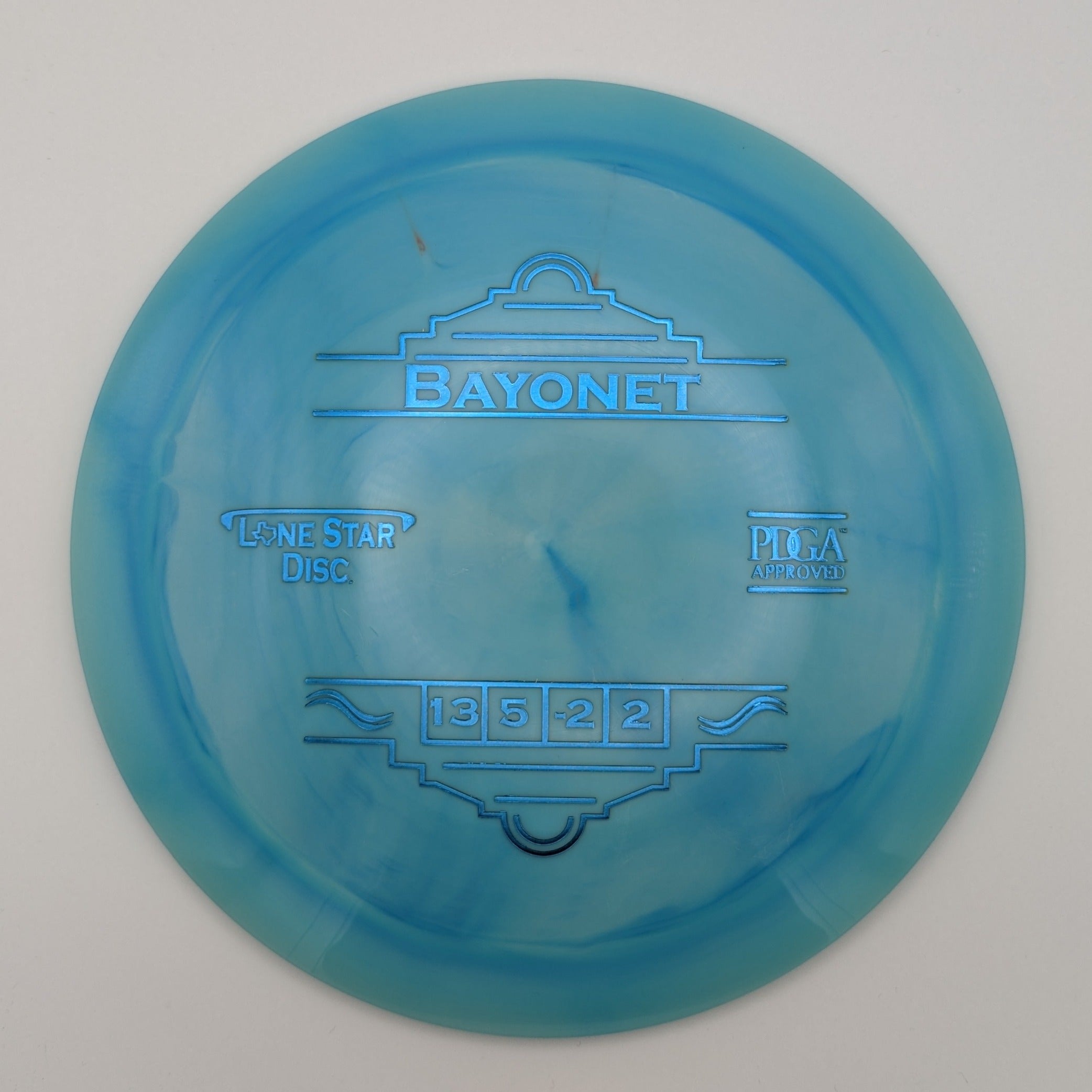 LONE STAR DISC Distance Driver Bayonet Alpha Plastic Blue