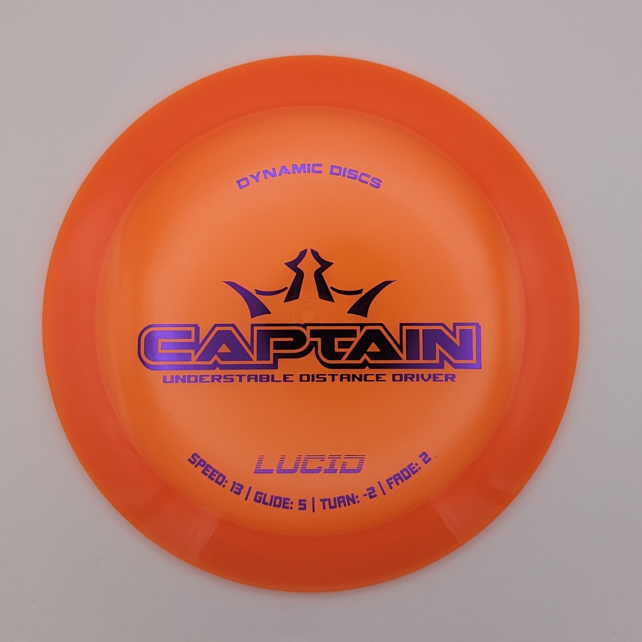 DYNAMIC DISCS Distance Driver Captain Lucid