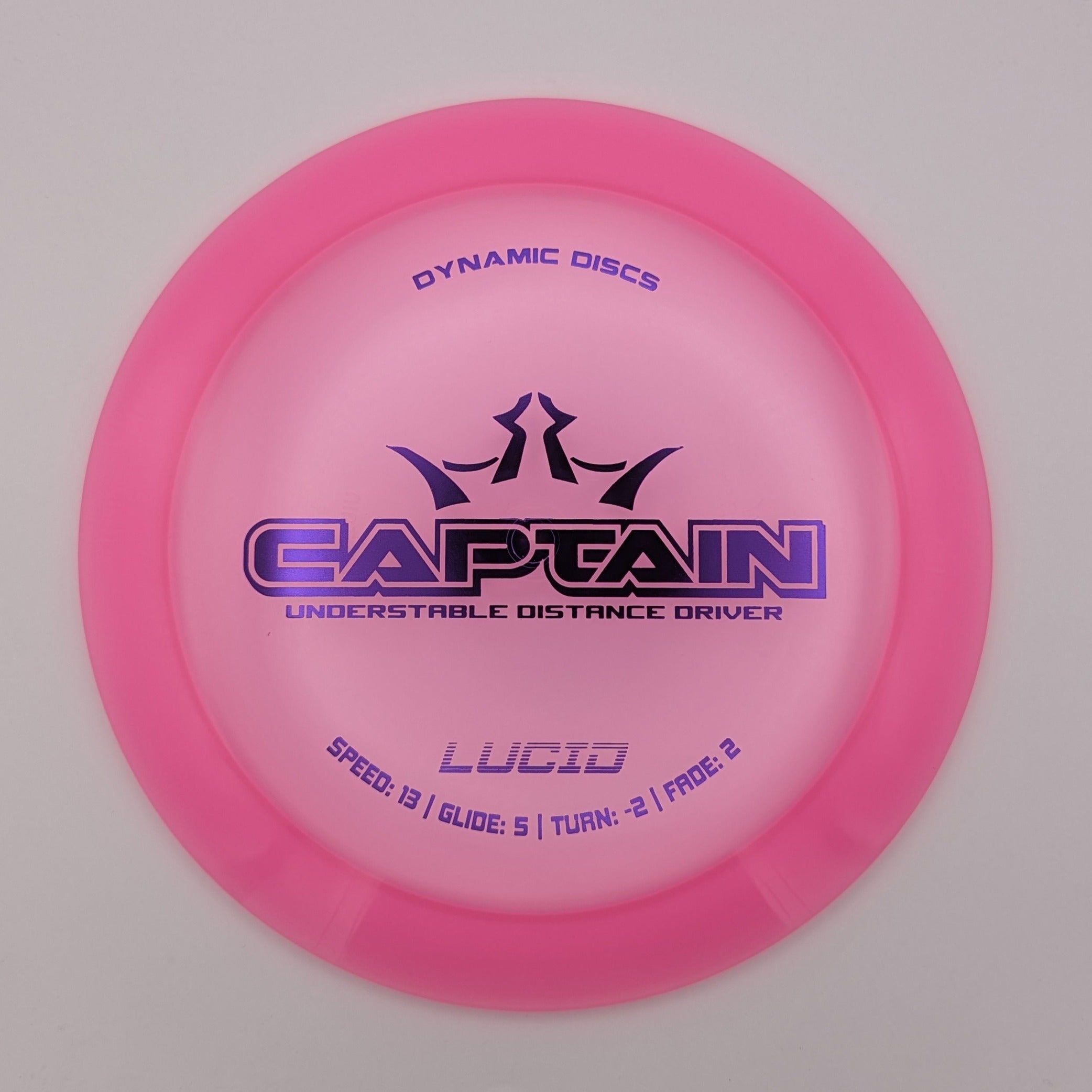 DYNAMIC DISCS Distance Driver Captain Lucid