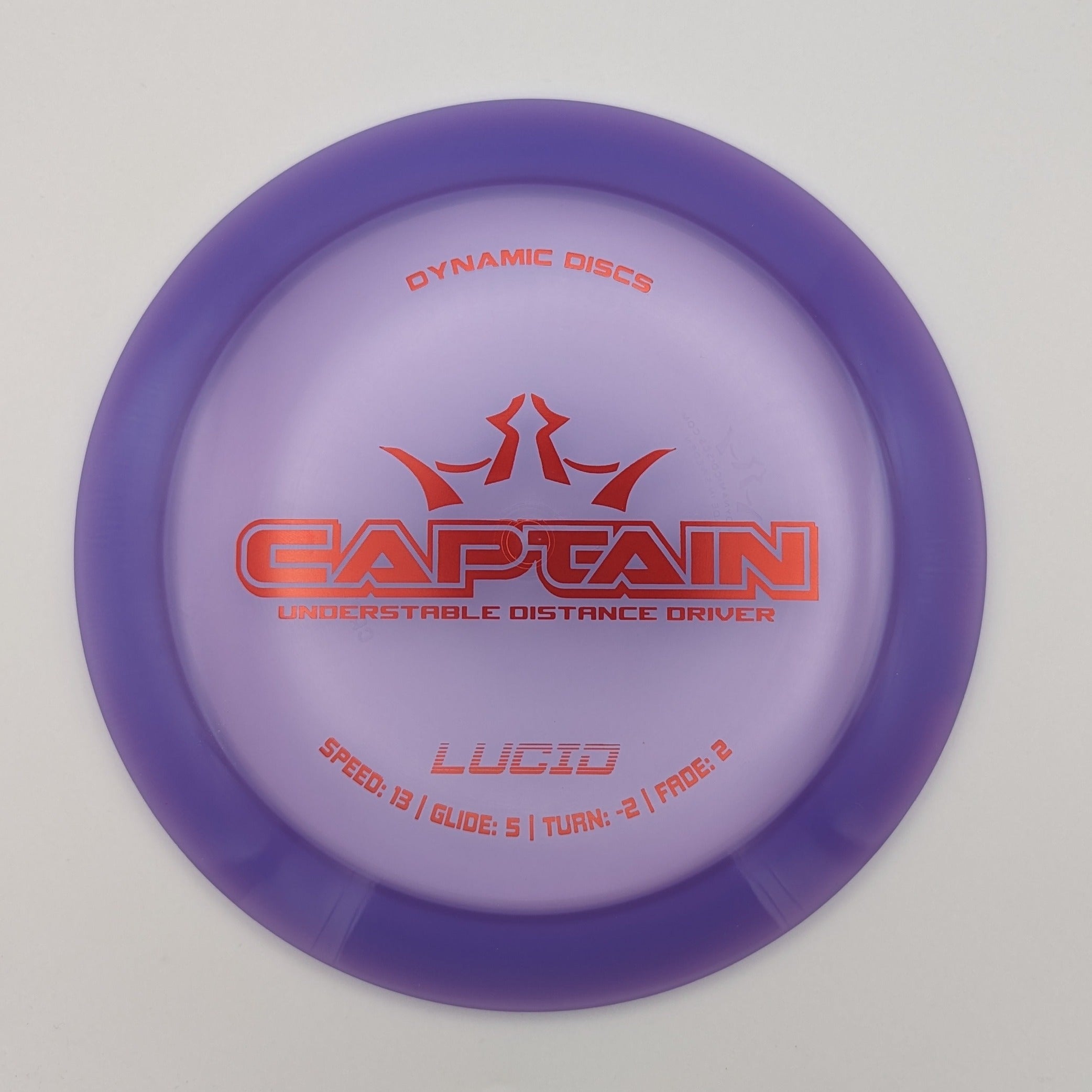 DYNAMIC DISCS Distance Driver Captain Lucid