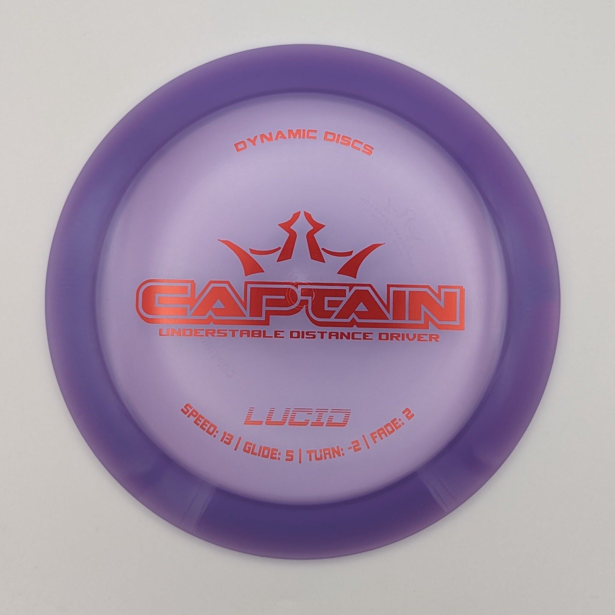 DYNAMIC DISCS Distance Driver Captain Lucid