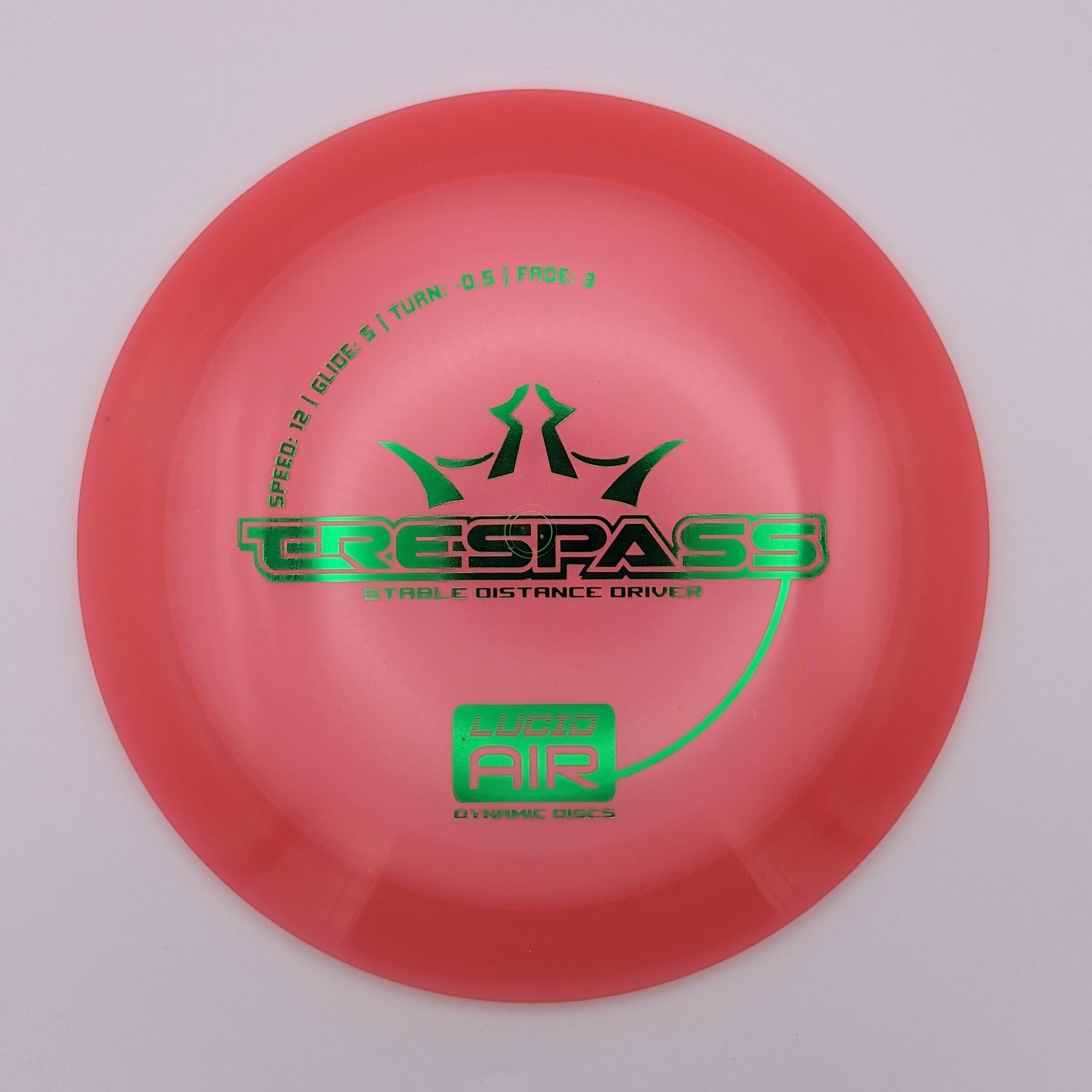 Dynamic Discs Distance Driver Trespass Lucid Air