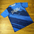 ALLEGHENY APPAREL Blue Water Series Sublimation T-Shirt with Poor Warehouse Logo